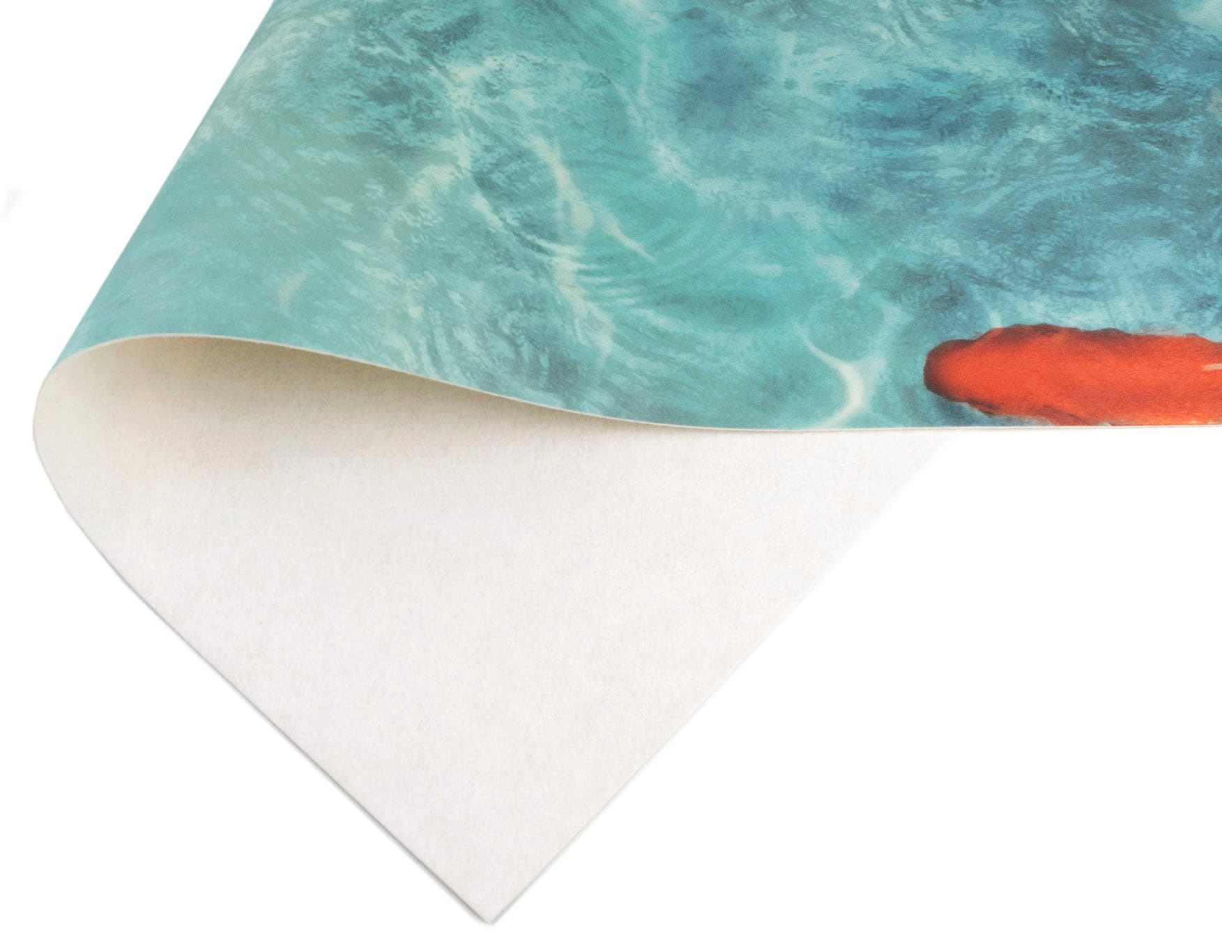 Primaflor-Ideen in Textil Vinyl-Läufer »Küchenläufer KOI, Made in Belgium«, rechteckig, 2,5 mm Höhe, Küchenläufer aus Vinyl, abwischbar, Motiv Koi Fisch, Küche