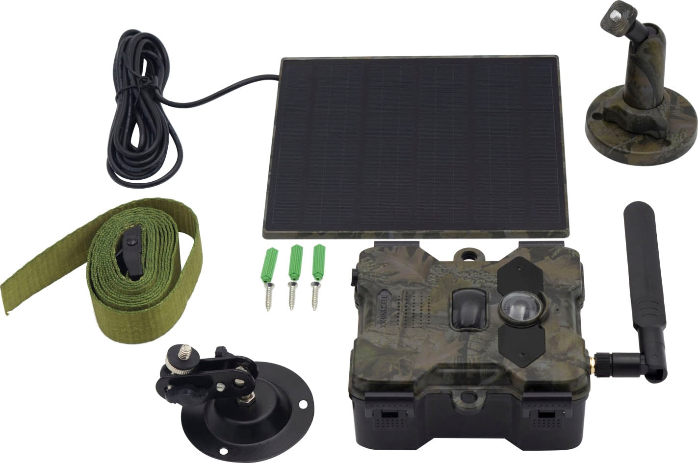 Technaxx Wildkamera »4G Wildcam TX-189 + Solar Panel«, Außenbereich