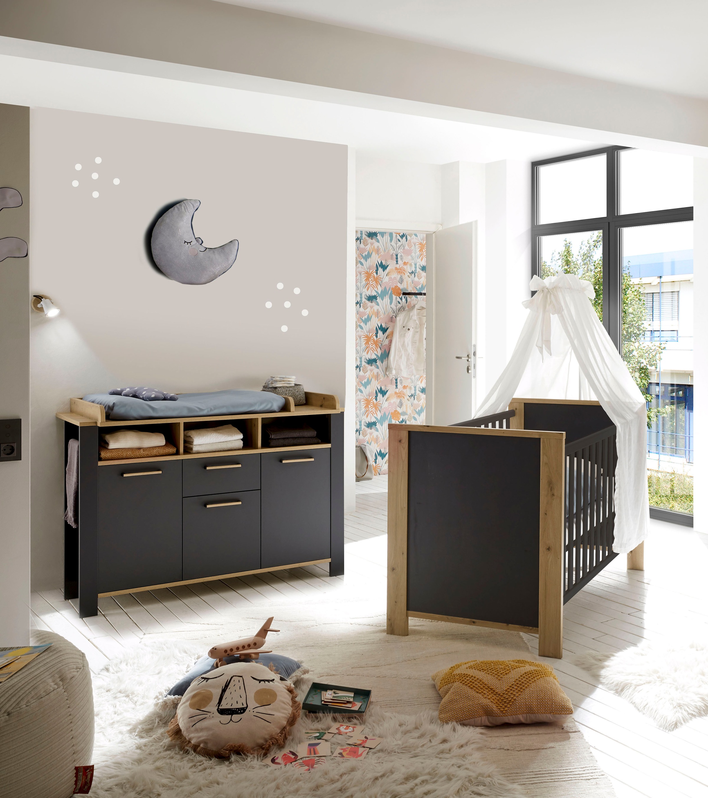 Mäusbacher Babymöbel-Set »Tom«, (2 tlg., Wiko/Bett)