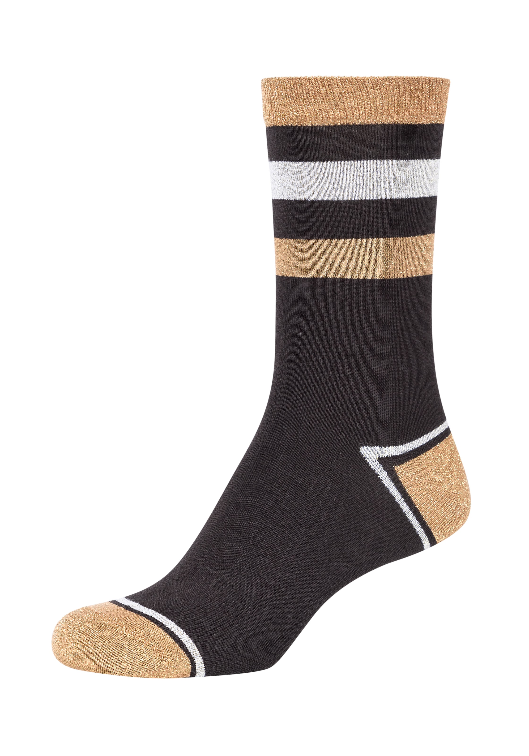 Camano Socken »silky touch« 4 Stk. tlg. mit elastischem Bund