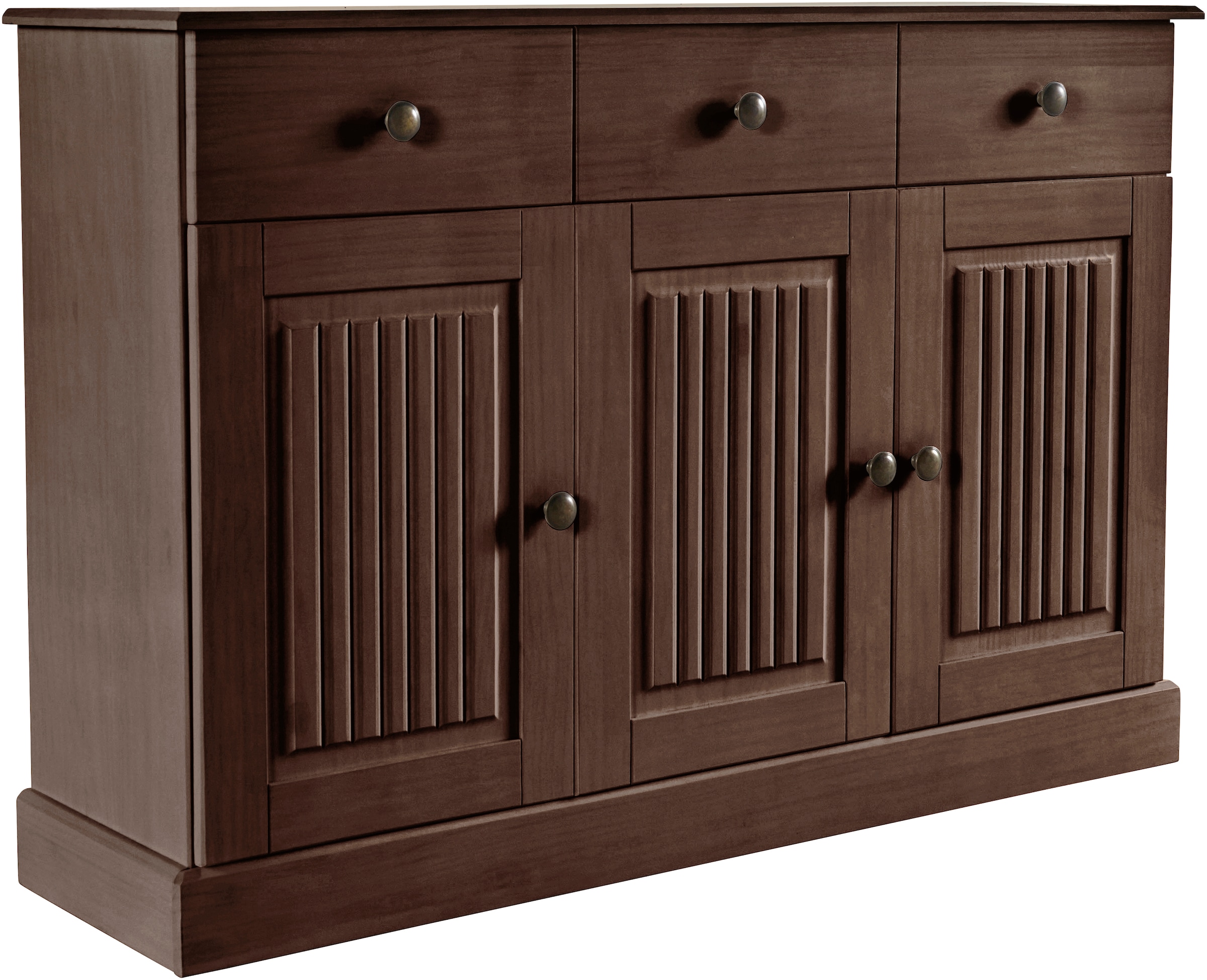 Home affaire Sideboard »Liotta«, Kommode mit 2 Schubkästen u. 2 verstellbare Einlegeböden