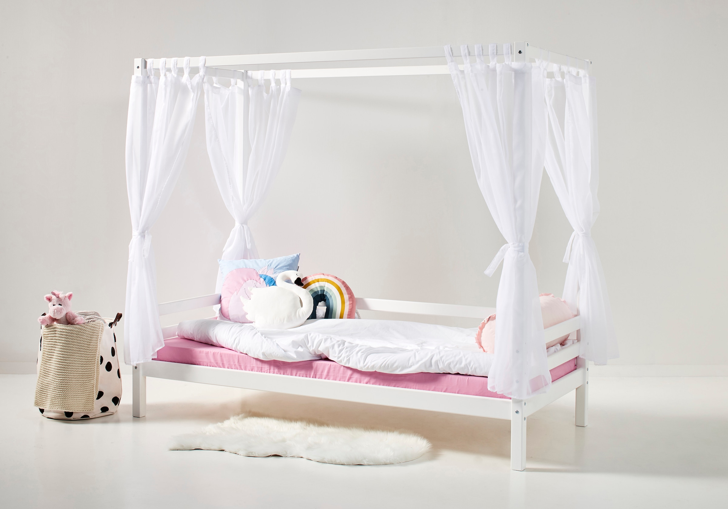 Hoppekids Betthimmel »ECO Dream«, und Himmelbett-Aufsatz für Kinderbett