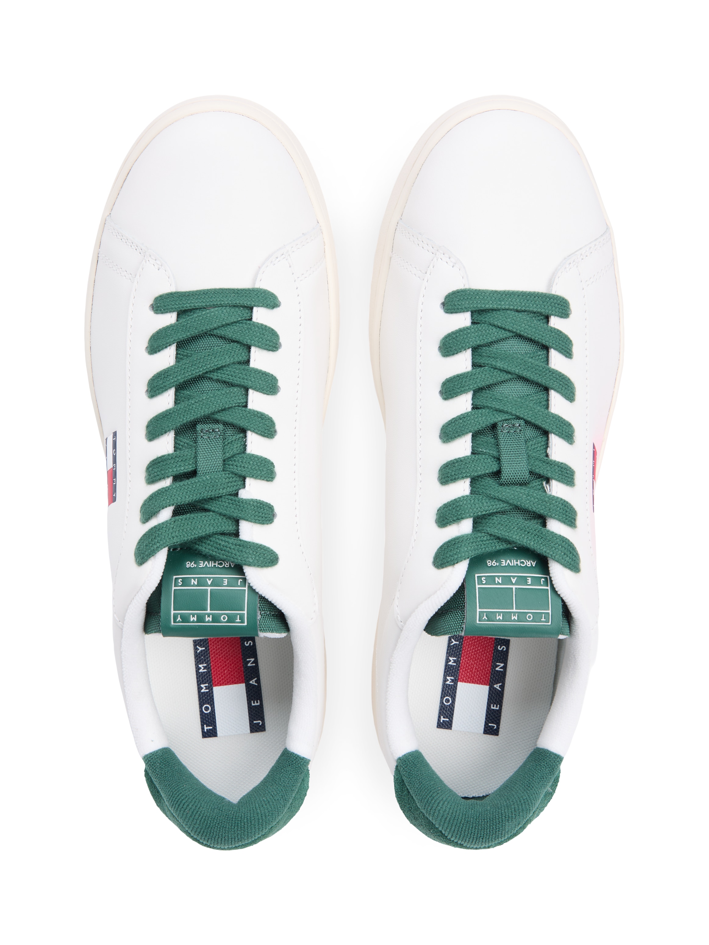 Tommy Jeans Sneaker »ARCHIVE '98«  Freizeitschuh, Streetwear, Halbschuh, Schnürer mit Logoflagge