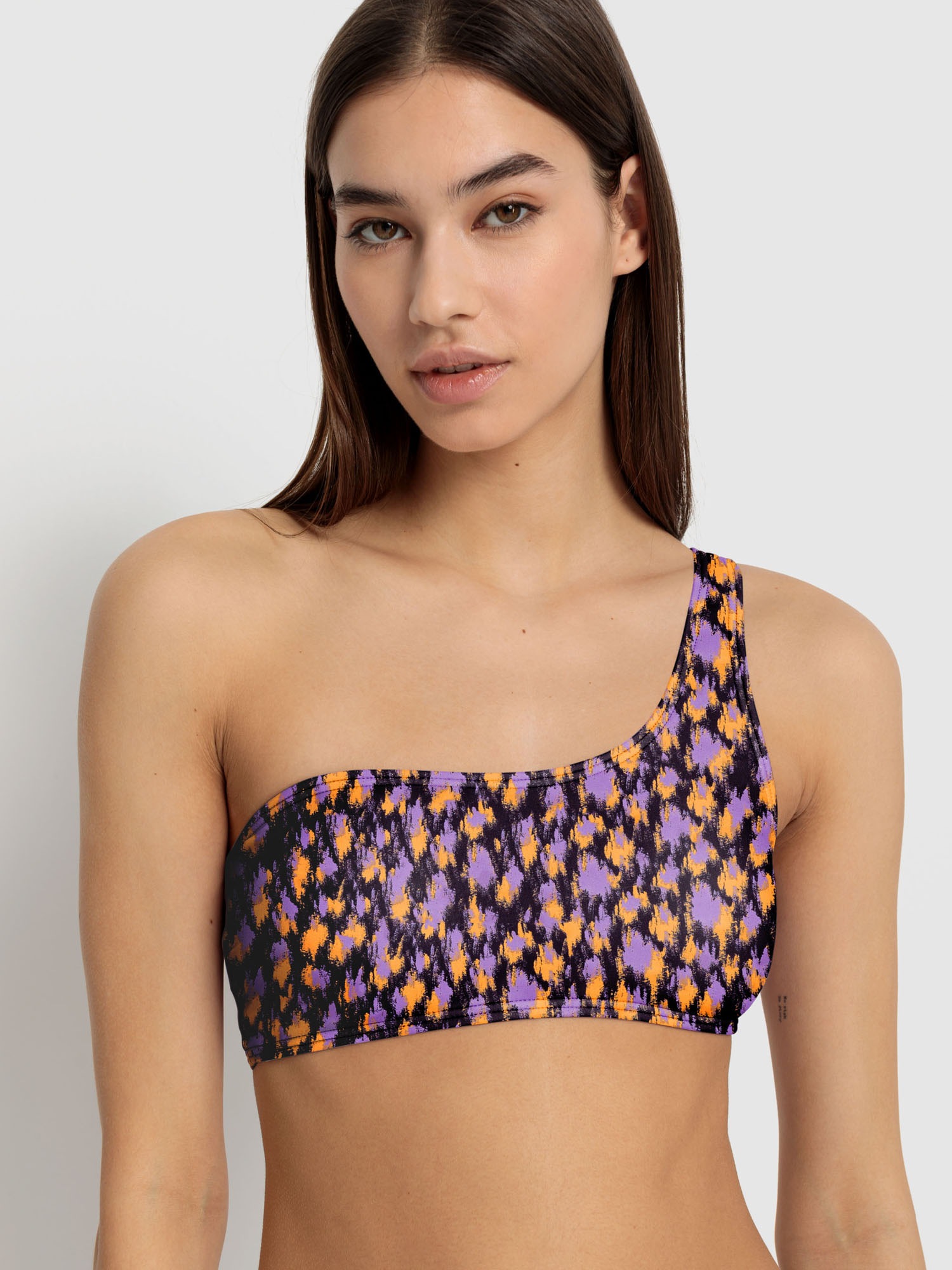 LSCN by LASCANA Bustier-Bikini-Top »Gina«, in One-Shoulder-Optik
