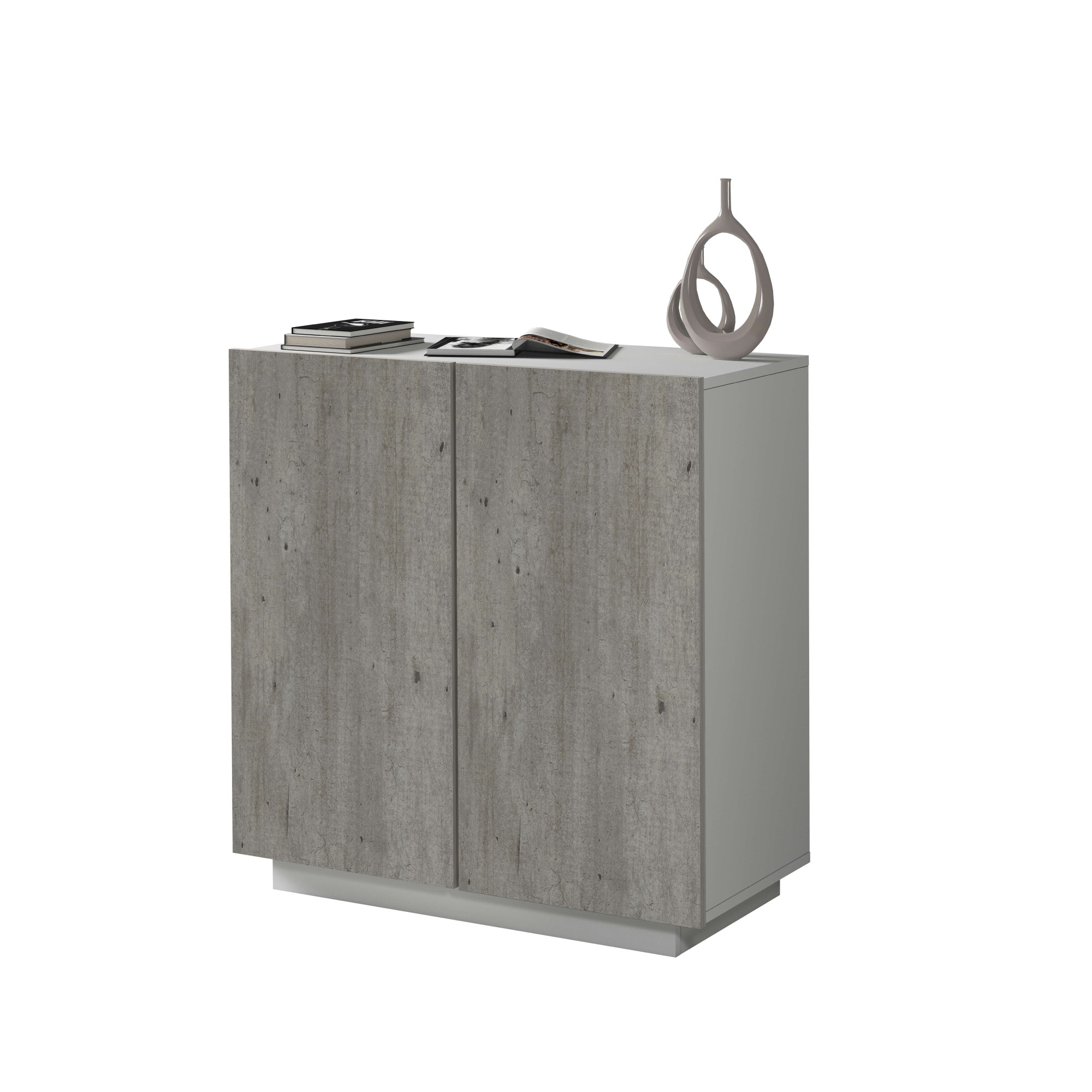 INOSIGN Aktenschrank »Coro, Mehrzweckschrank, Büroschrank mit 2 Türen« & verstellbare Einlegeböden, Höhe 86 oder 166 cm, Made in Italy