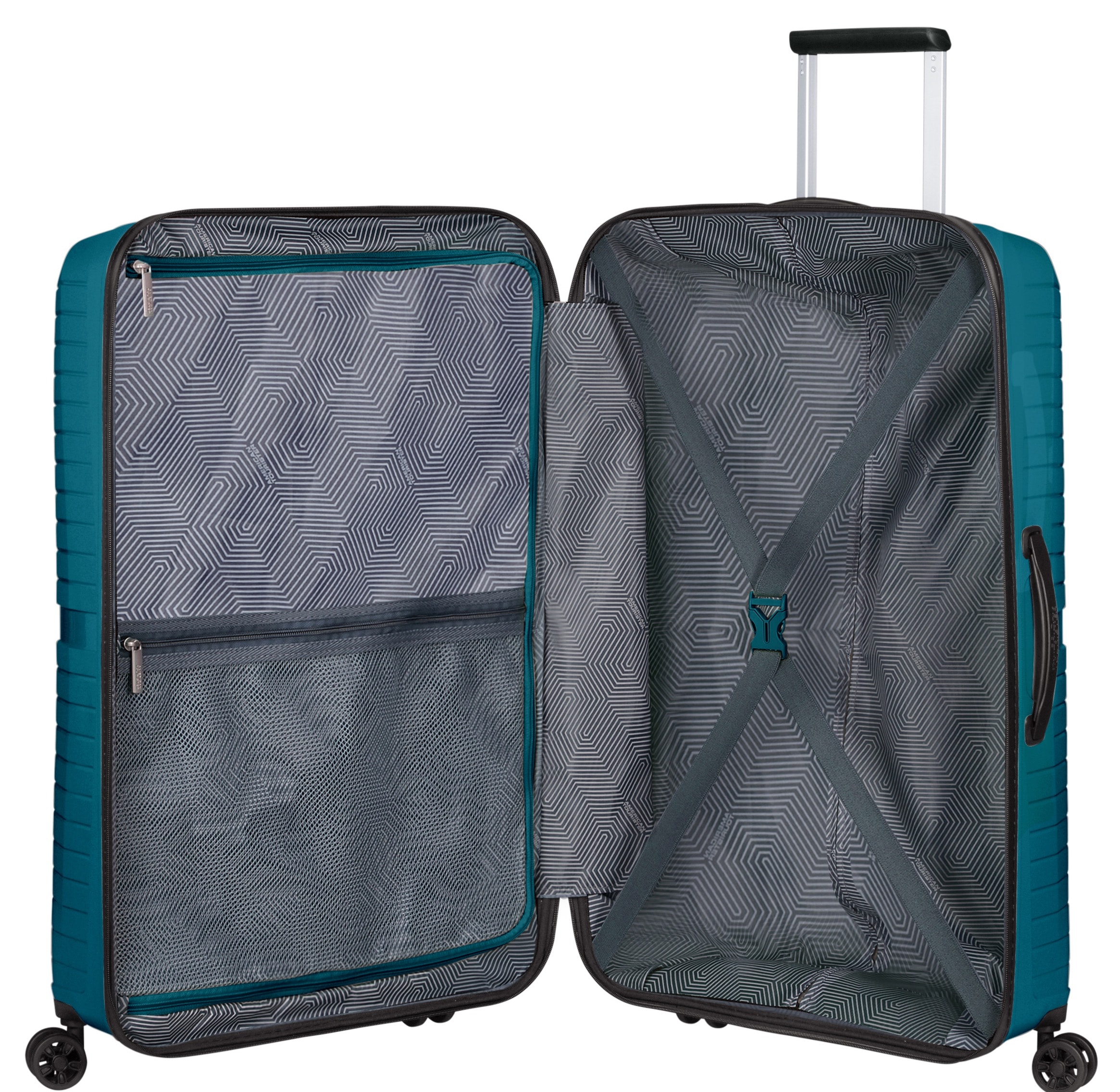 American Tourister® Hartschalen-Trolley »AIRCONIC, in verschieden Farben und Größen«, 4 Rollen, Koffer Reisegepäck Koffer Reisekoffer TSA-Zahlenschloss