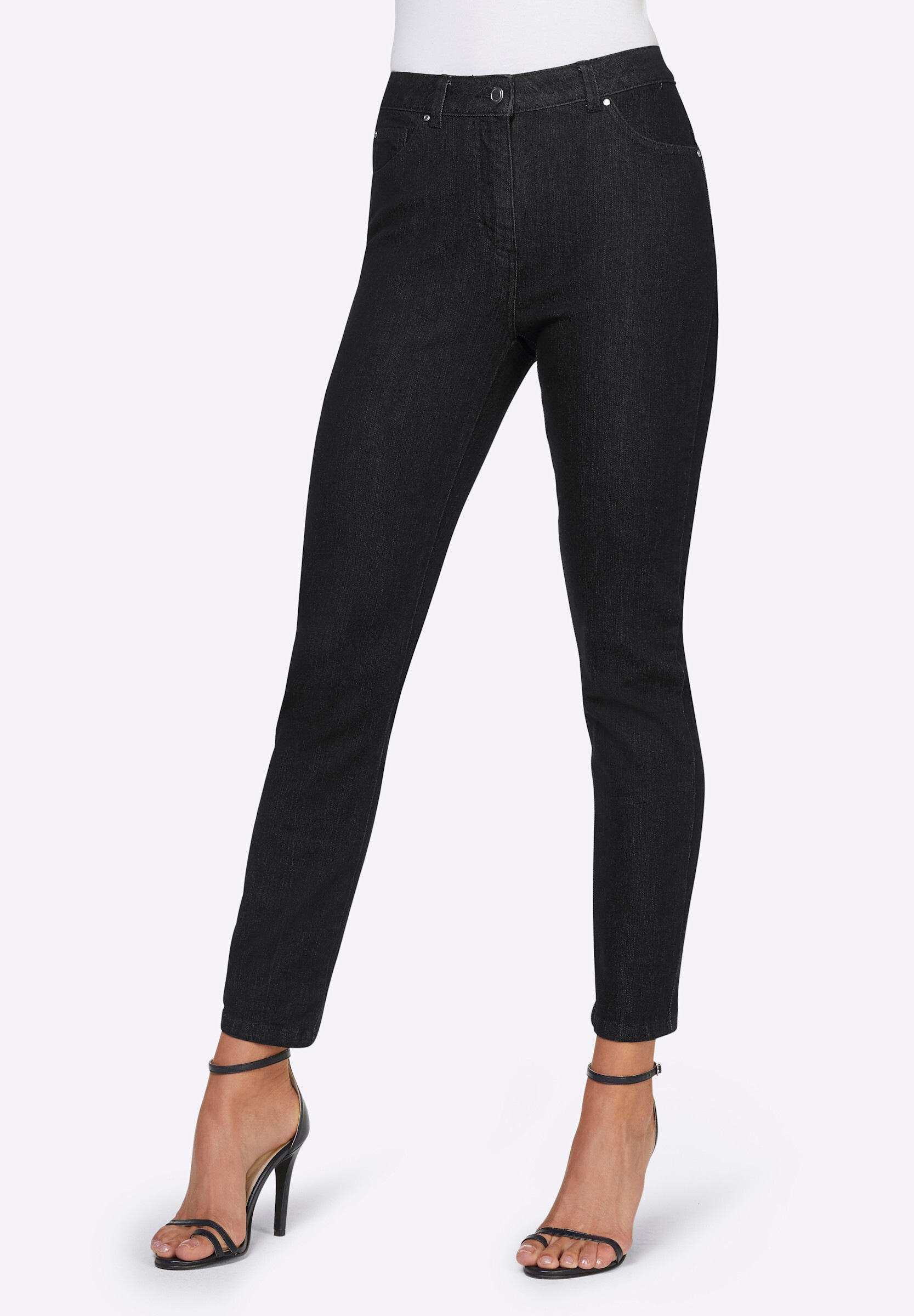 heine 5-Pocket-Jeans »7/8-Jeans 7/8-Jeans mit Push-up-Effekt«