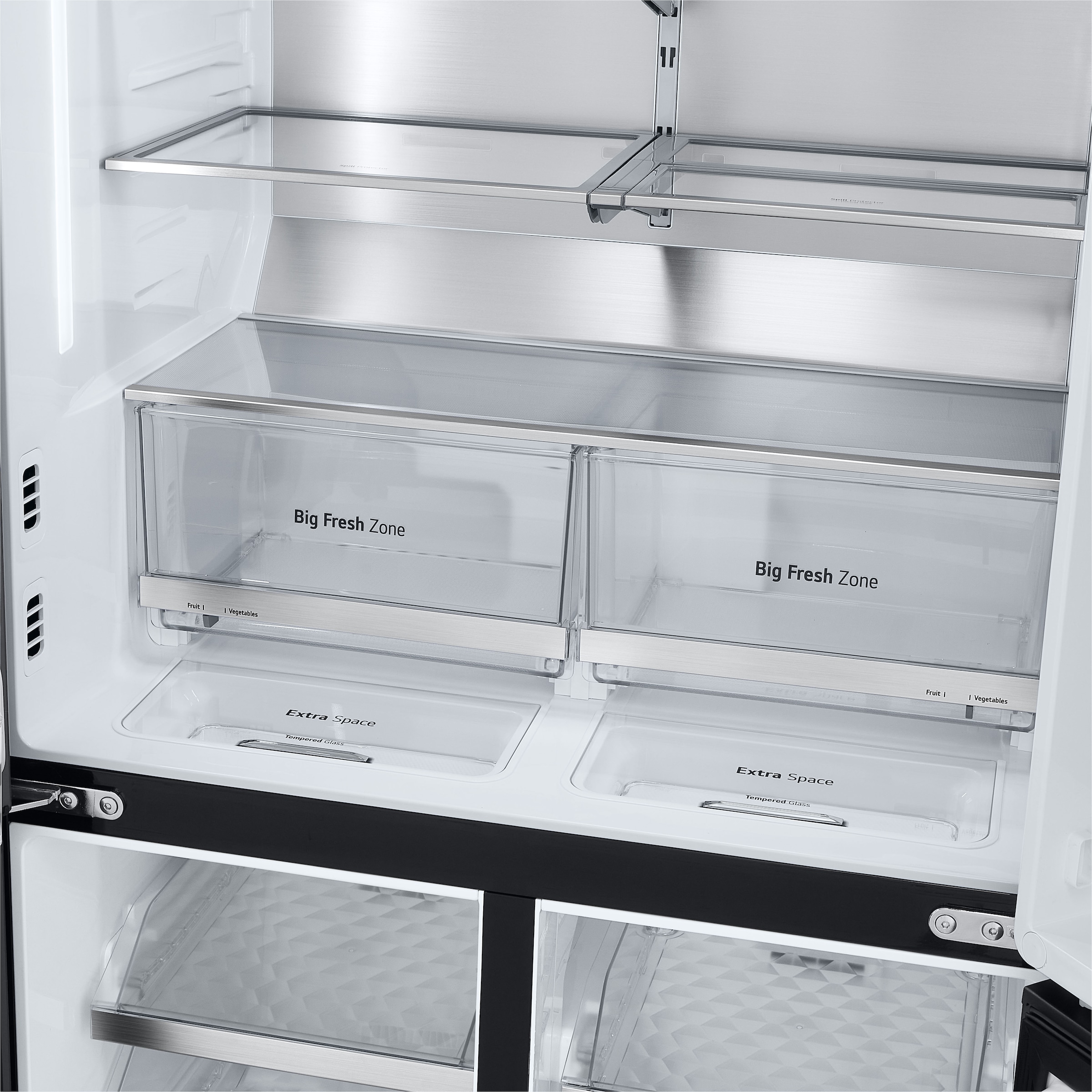 LG Multi Door L-Serie »GML960EVBE« Total No Frost, Wasser- und Eisspender, LINEARCooling