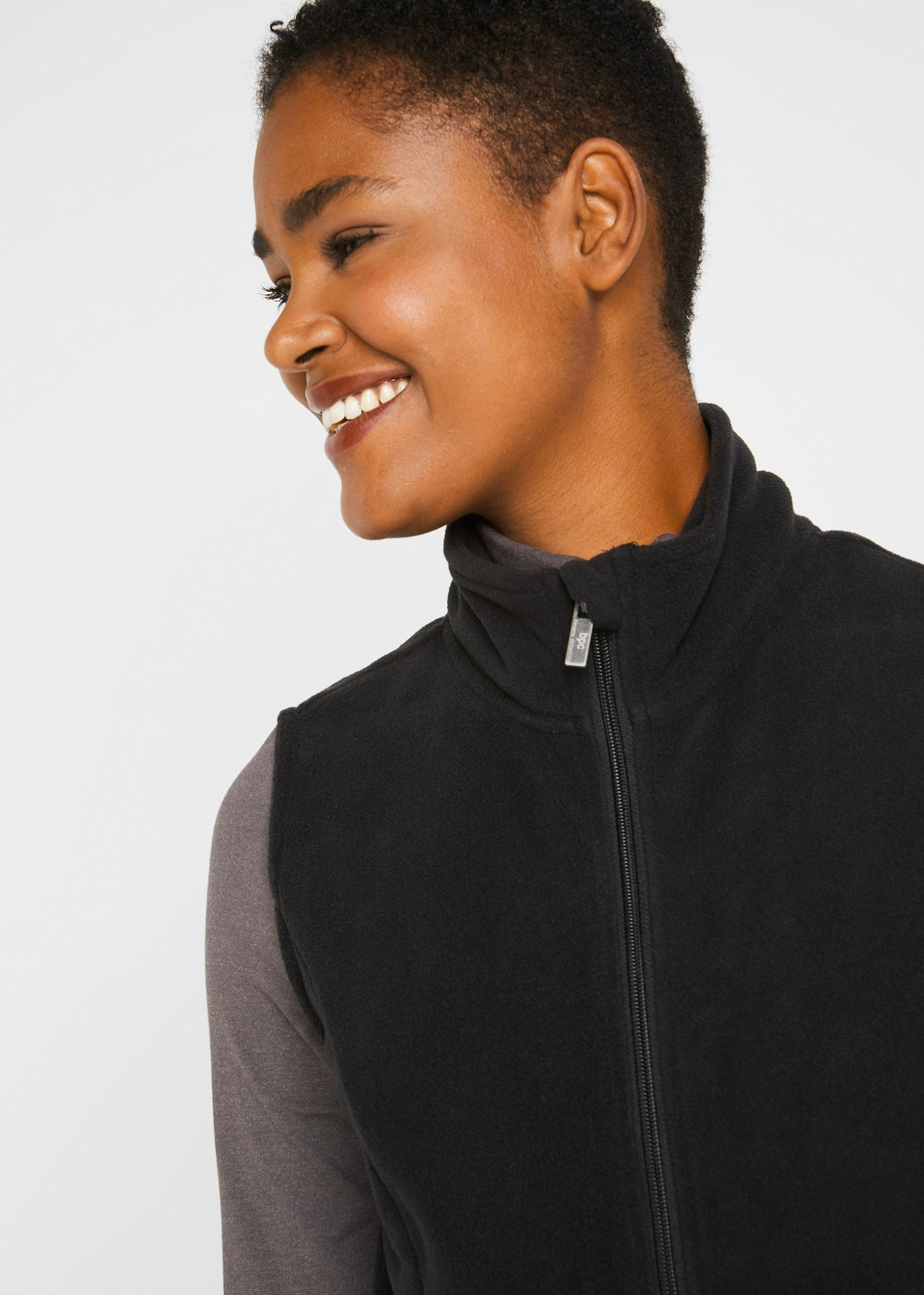 bonprix Fleeceweste »Fleece-Weste mit Taschen« Fleece-Weste mit Taschen