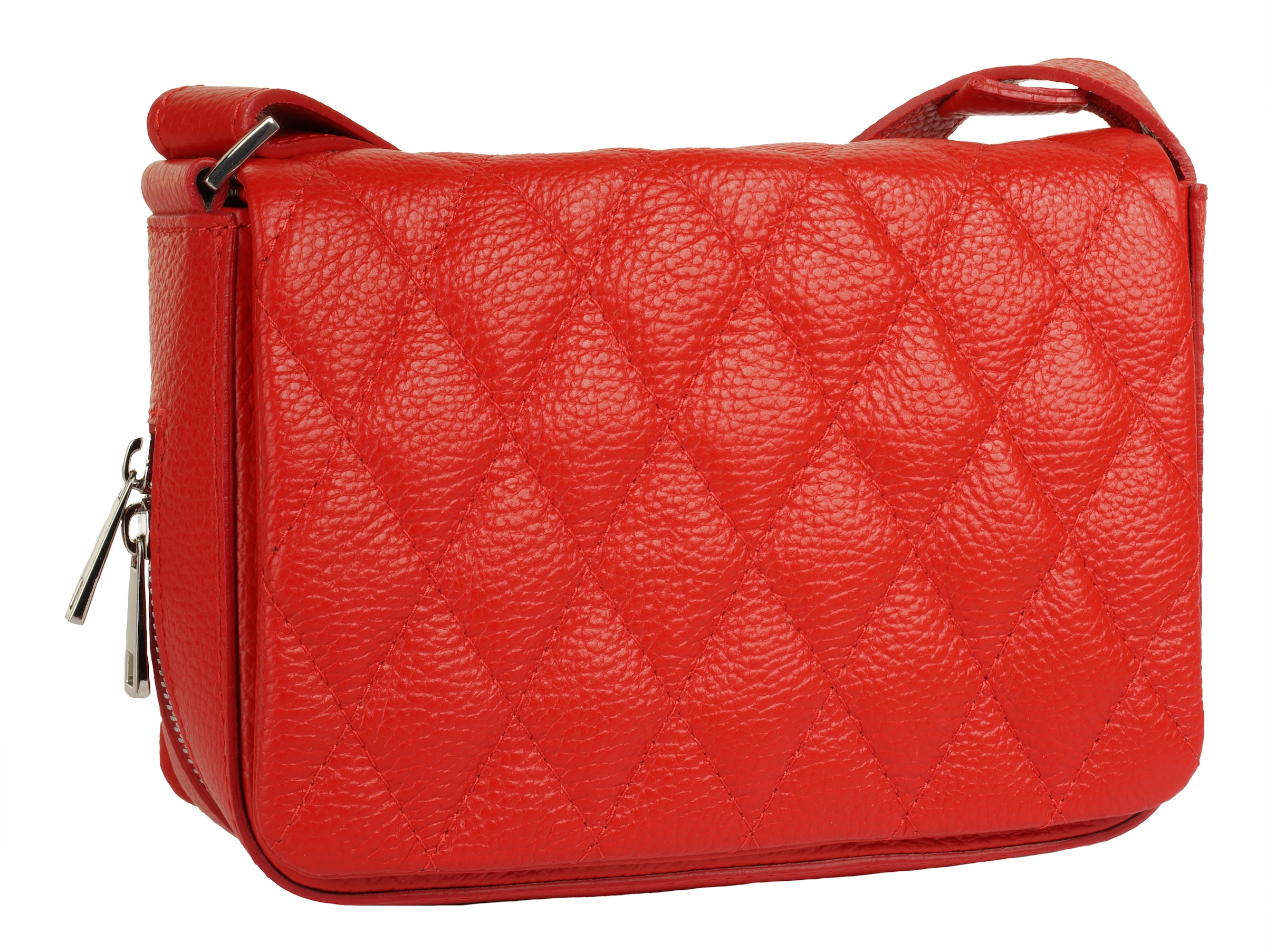 Cluty Henkeltasche, echt Leder, Made in Italy
