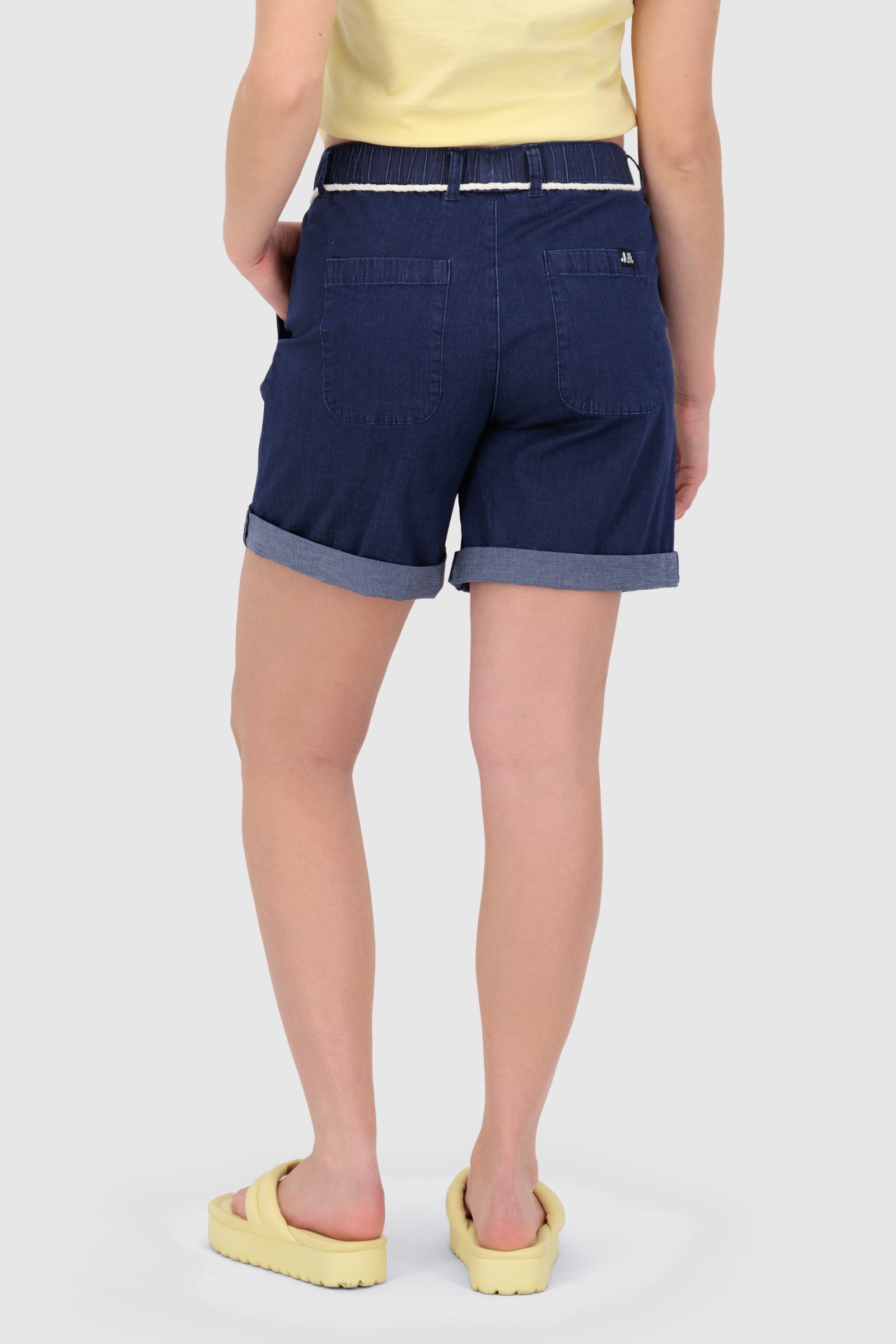Alife & Kickin Shorts  Kurzhose aus Baumwoll-Materialmix mit Relaxed Fit und Gummibund