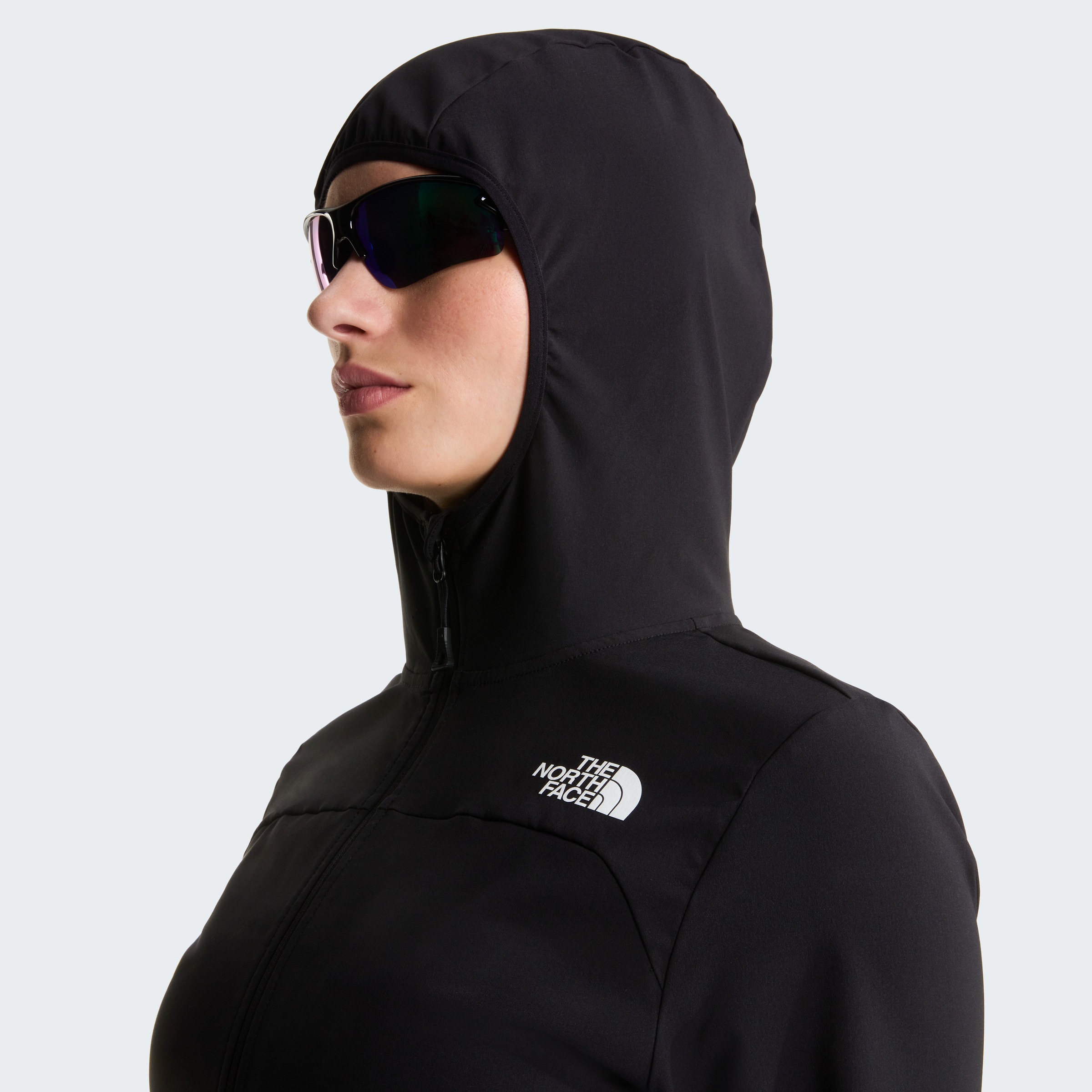 The North Face Softshelljacke »W NIMBLE HOODIE 2« 1 Stk. tlg. sportlicher Stil, aus hochelastischem Material, WindWall™-Gewebe