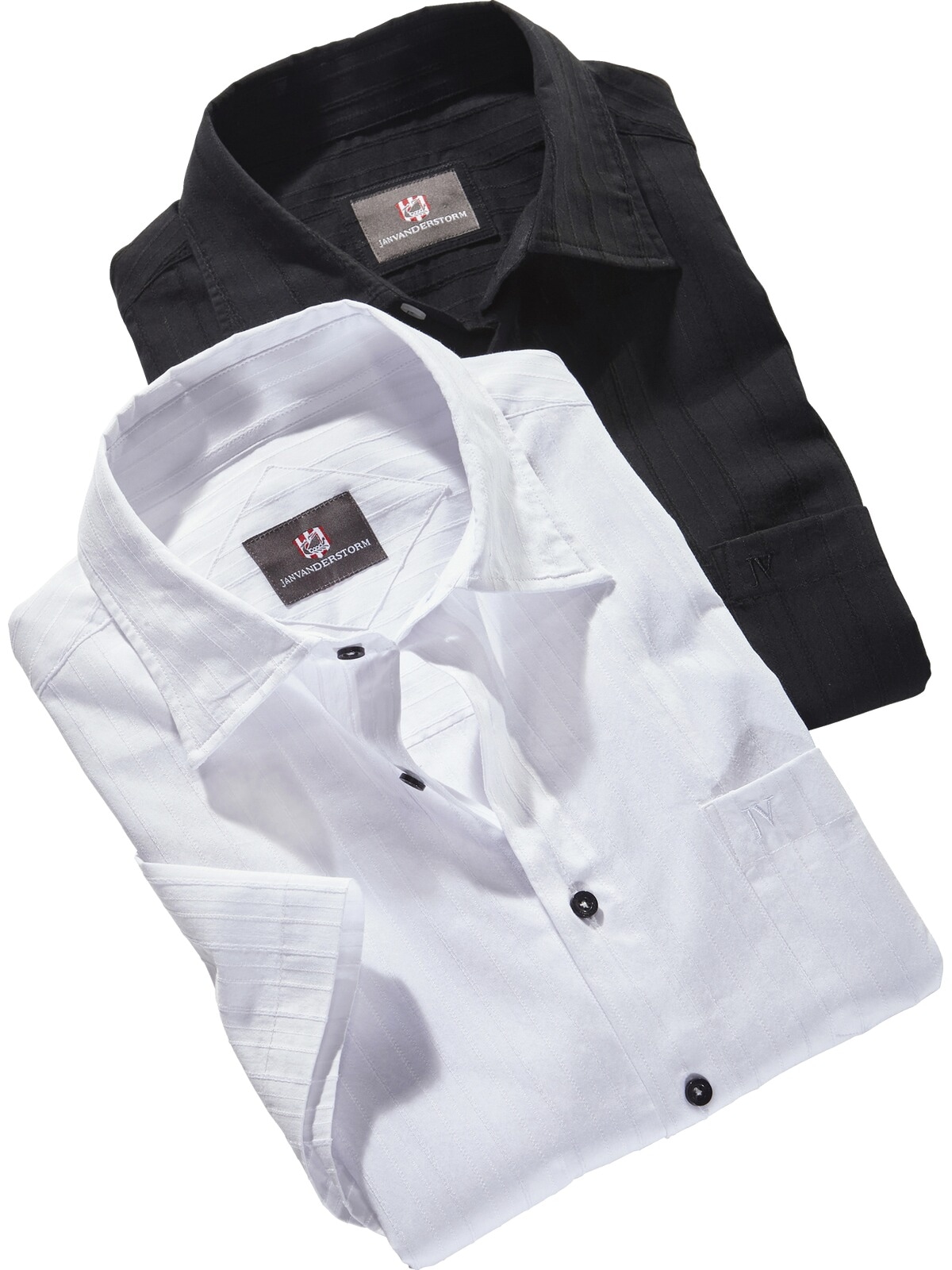 Jan Vanderstorm Kurzarmhemd »Hemd JORMA«