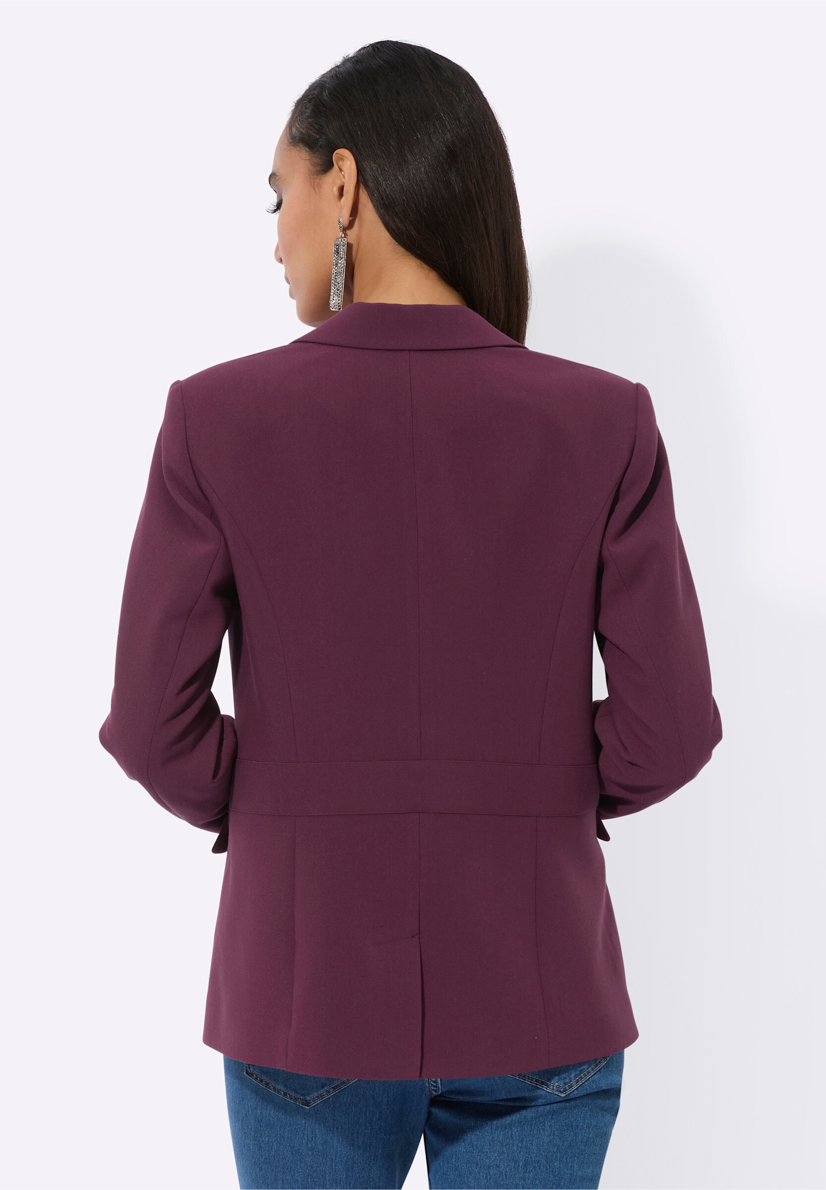 creation L Blusenblazer »Blazer Blazer mit Zier-Reißverschlüssen«
