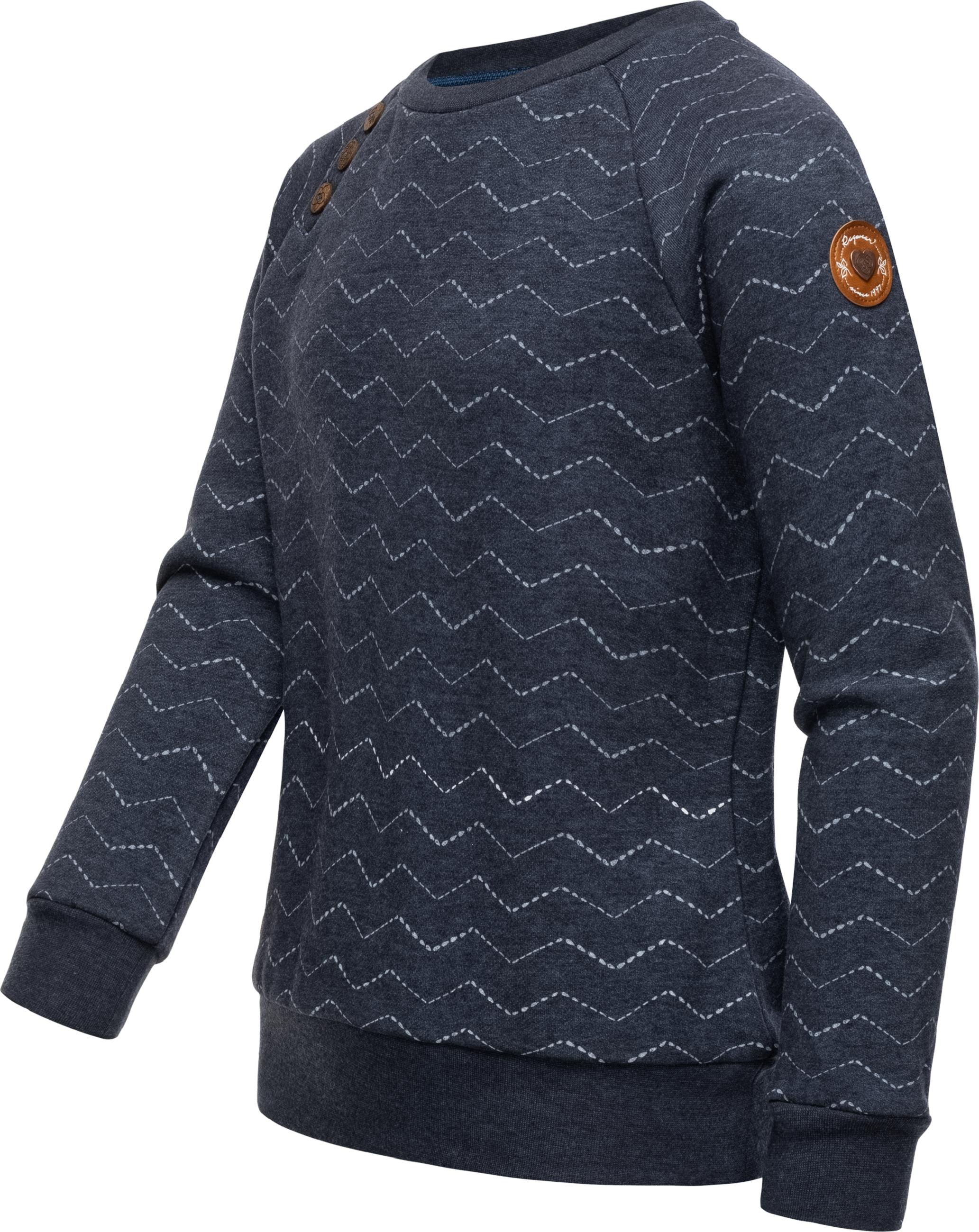 Ragwear Sweater »Sweater Darinka Zig Zag«
