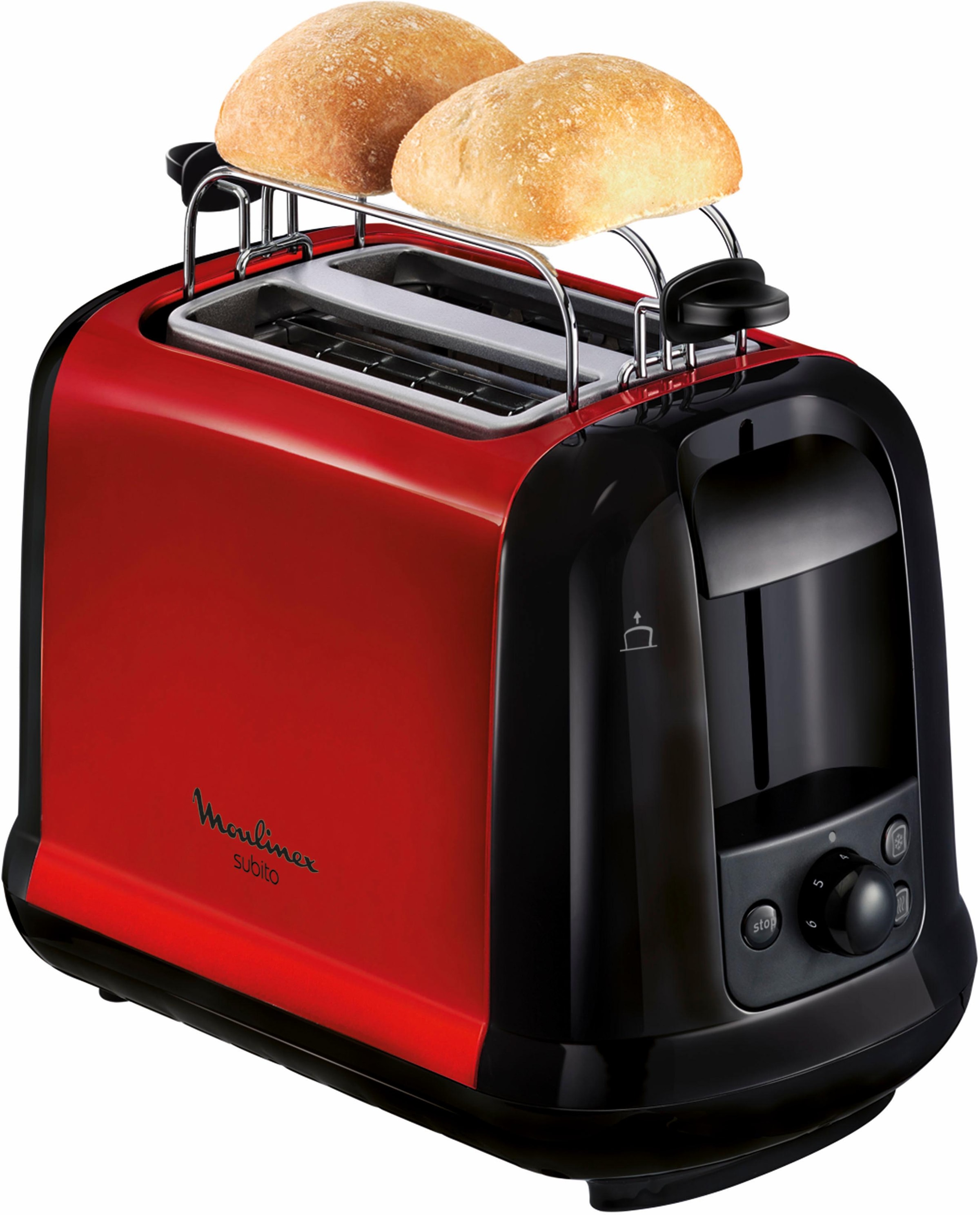 Privileg Toaster »PT2870RPH«, 2 Jahren mit W kurze 3 XXL Garantie Schlitze, 870