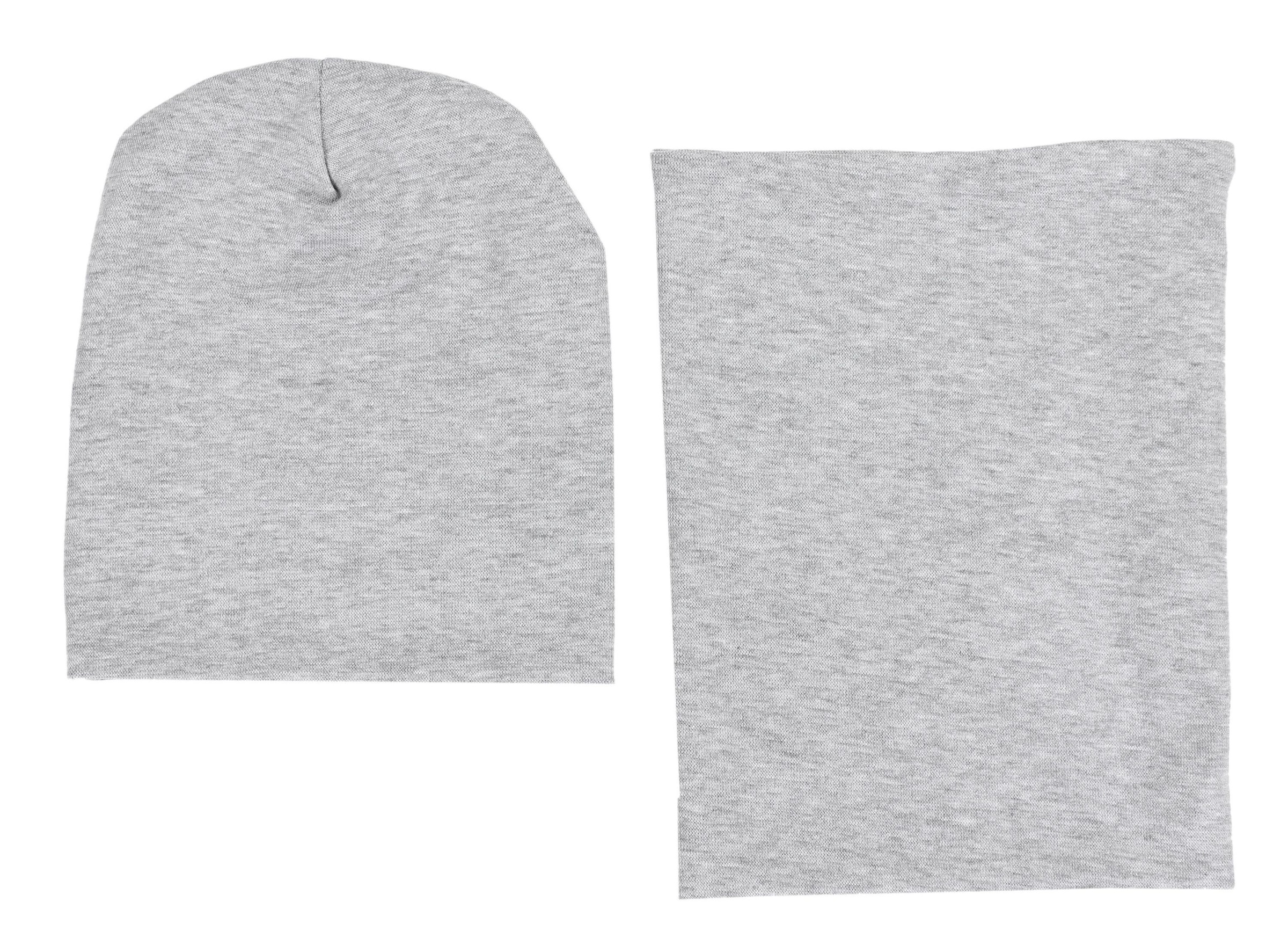 ALKATO Beanie »Mütze Alkato Unisex Beanie Mütze und Schal Set Uni«