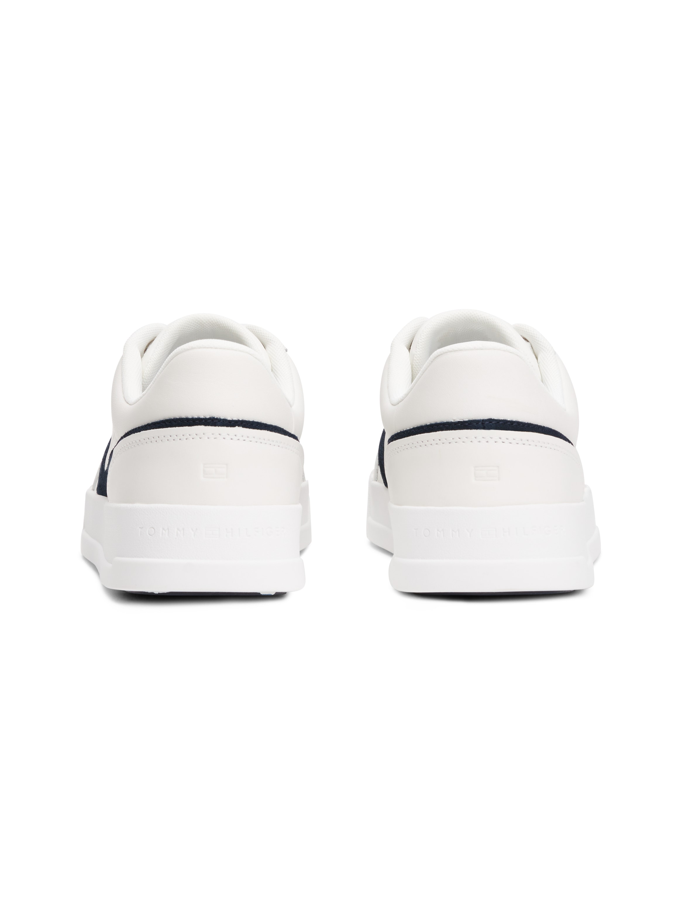 Tommy Hilfiger Sneaker »TH COURT CRAFT LTH«  , Freizeitschuh, Halbschuh, Schnürer im Kontrastlook