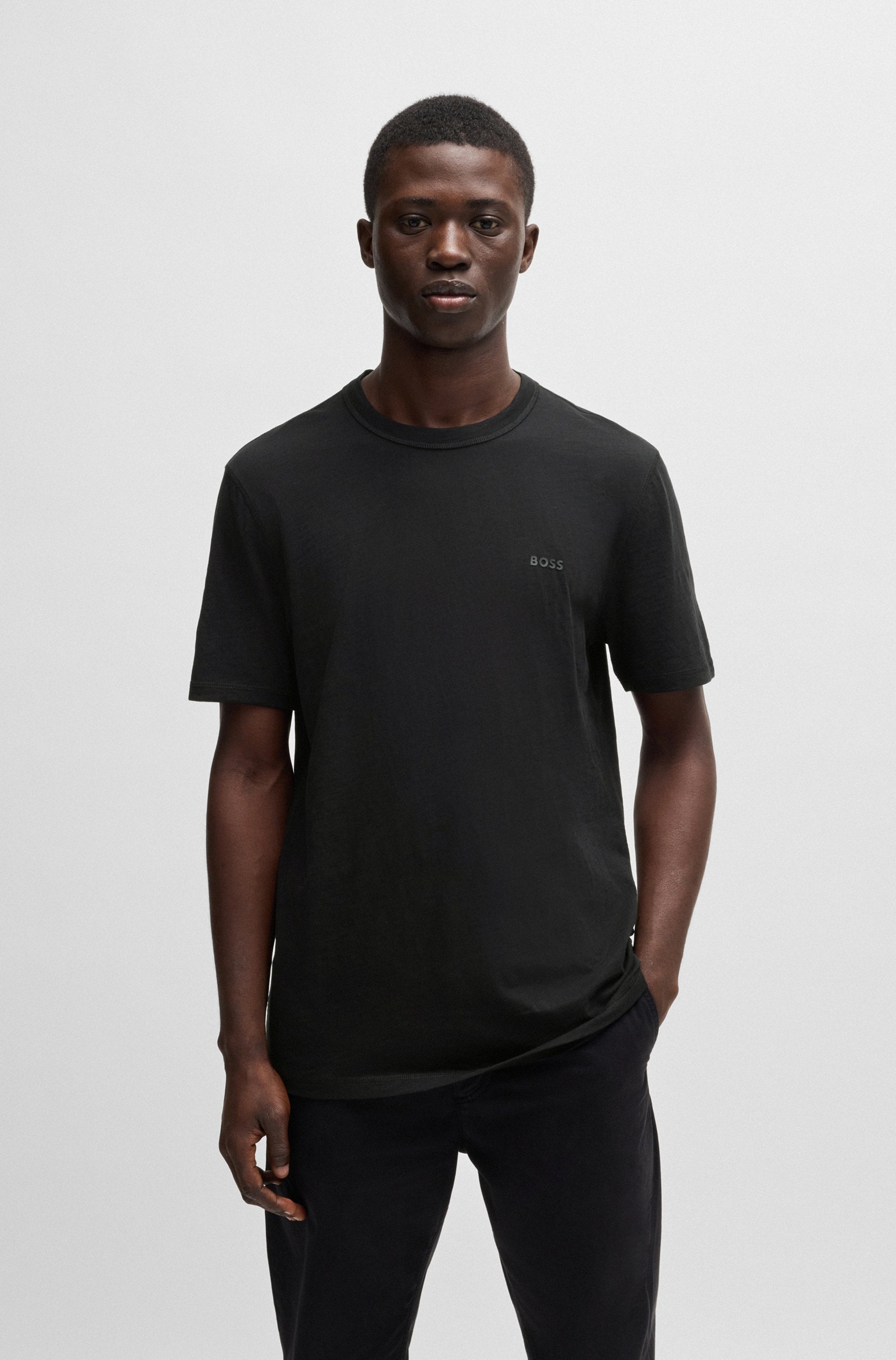 BOSS ORANGE T-Shirt »Tegood«, mit Rundhalsausschnitt