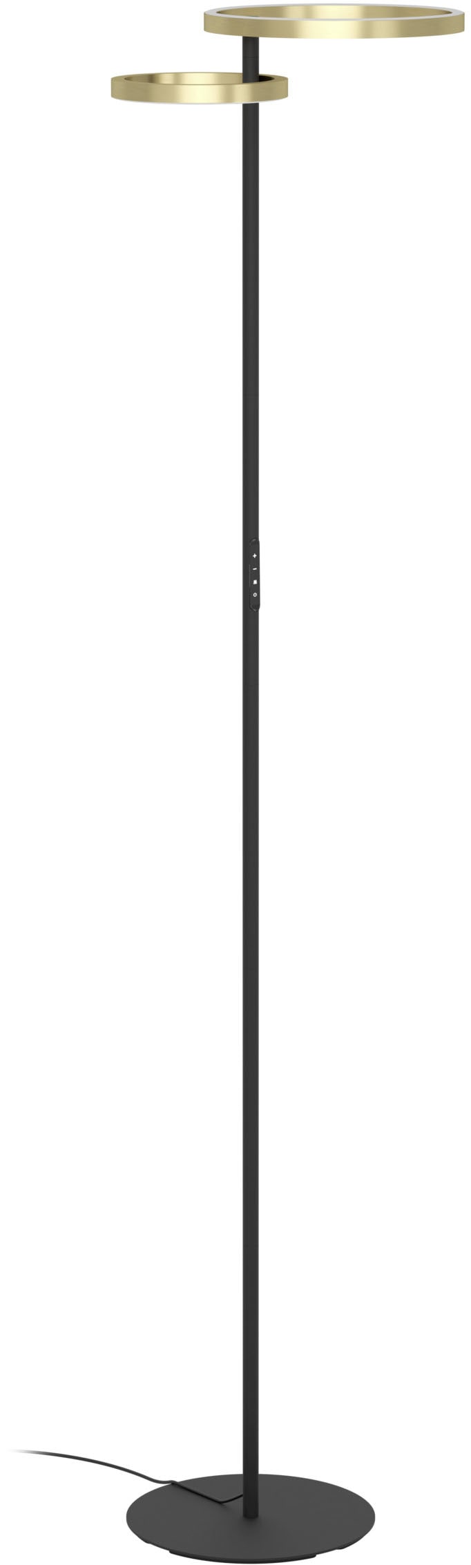 EGLO Stehlampe »CASTELPOTO 1 Stehlampe - Stahl - LED;LED - 16W;12W - IP20« LED-Modul 1 Stk. Kaltweiß | Neutralweiß | Warmweiß Standleuchte, Leselampe, Wohzimmer, Schlafzimmer, L43 x B30 x H180 cm