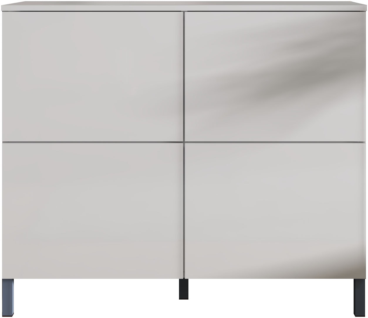 borchardt Möbel Kommode »Haama«, Drucköffner (Push-To-Open), höhenverstellbarer Einlegeboden