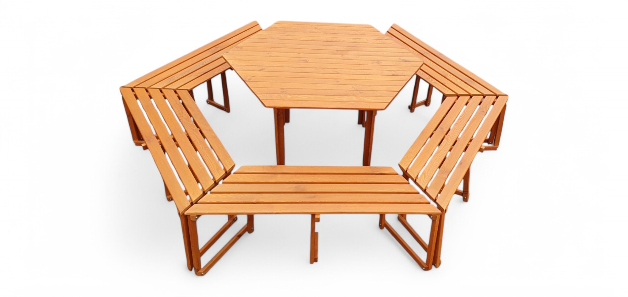 promadino Garten-Essgruppe für Pavillon Palma, BxTxH: 132x116x72 cm