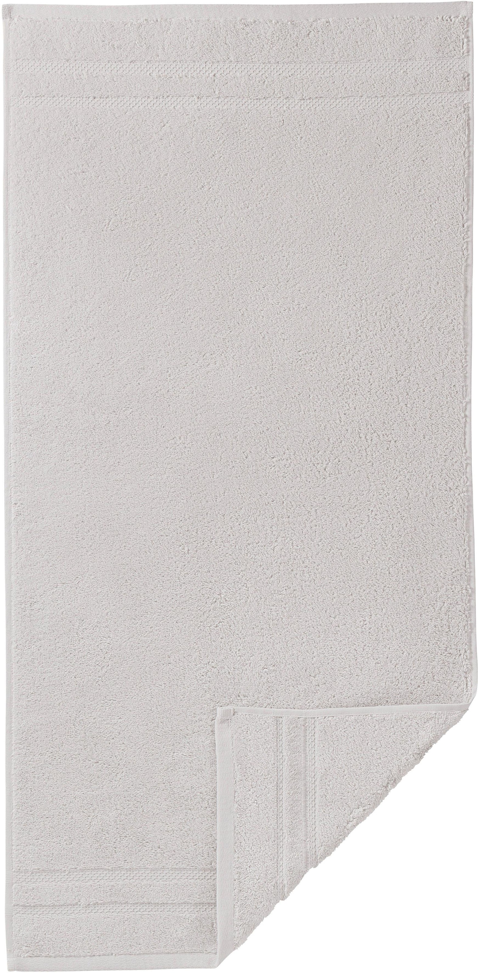 Egeria Badetuch »Micro Touch«, (1 St.), mit Baumwolle bei Streifenbordüre, reine Programm Uni extrem saugfähig