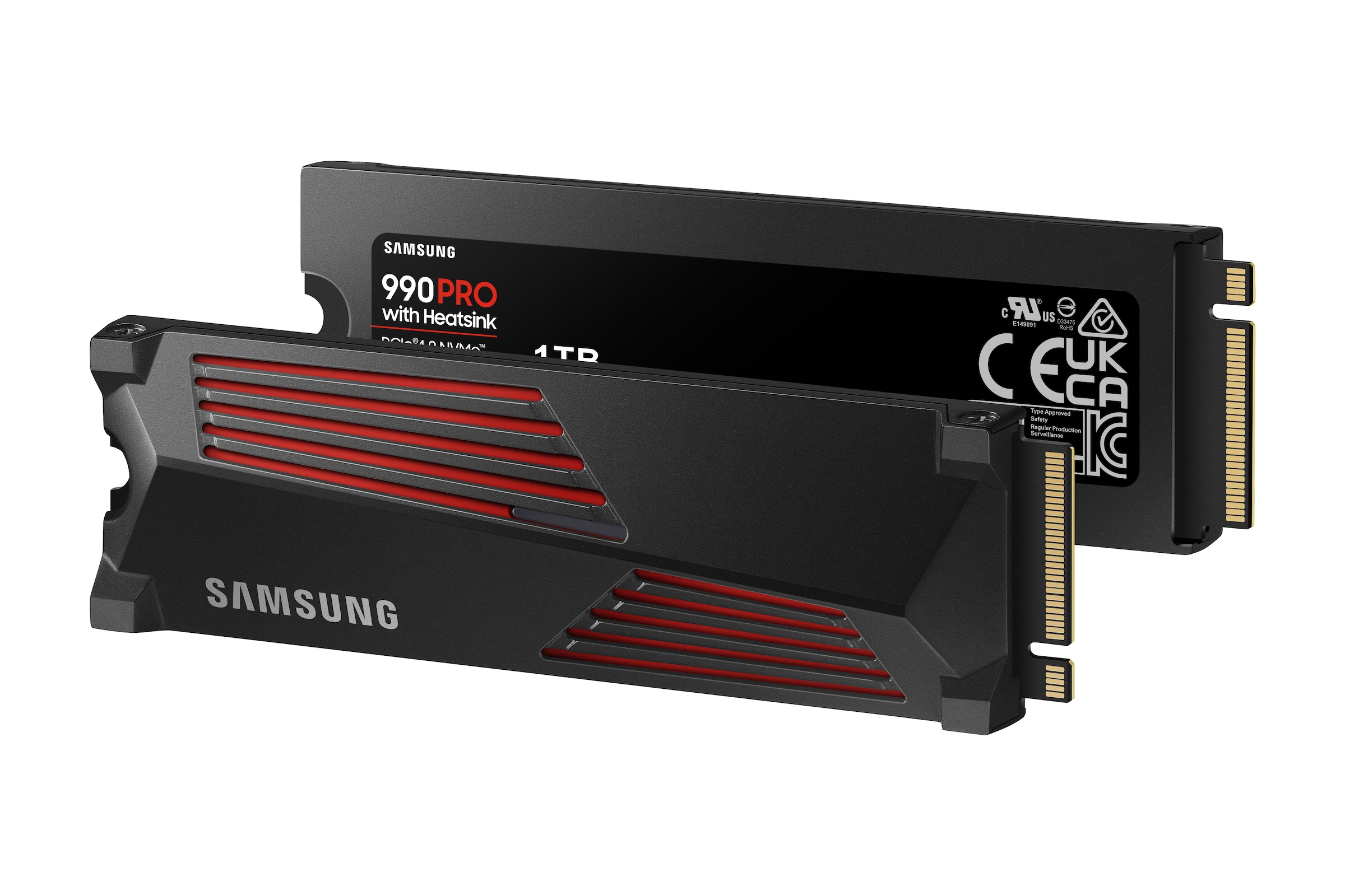 Samsung interne SSD »990 PRO Heatsink« 1 TB Anschluss M.2 mit Kühlkörper