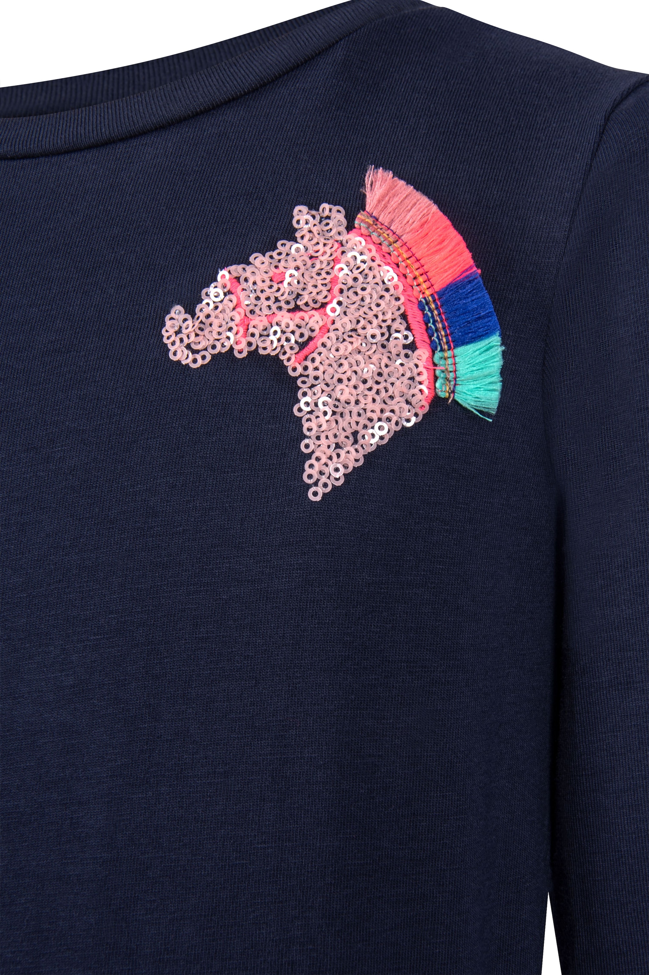 happy girls Jerseykleid mit angesetztem Rock im Streifen-Look