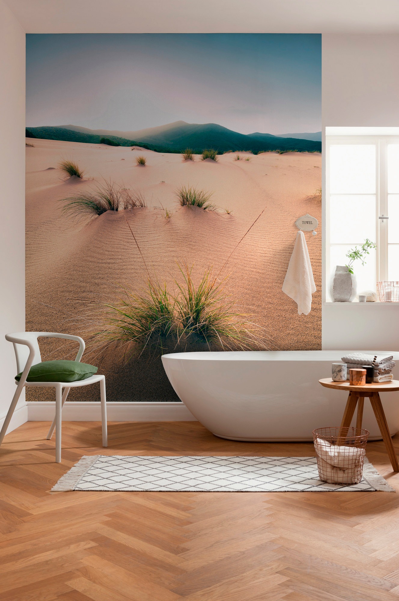 Komar Vliestapete »Digitaldruck Vlies -  Vivid Dunes - Größe 200 x 280 cm« bedruckt glatt Wohnzimmer, Schlafzimmer
