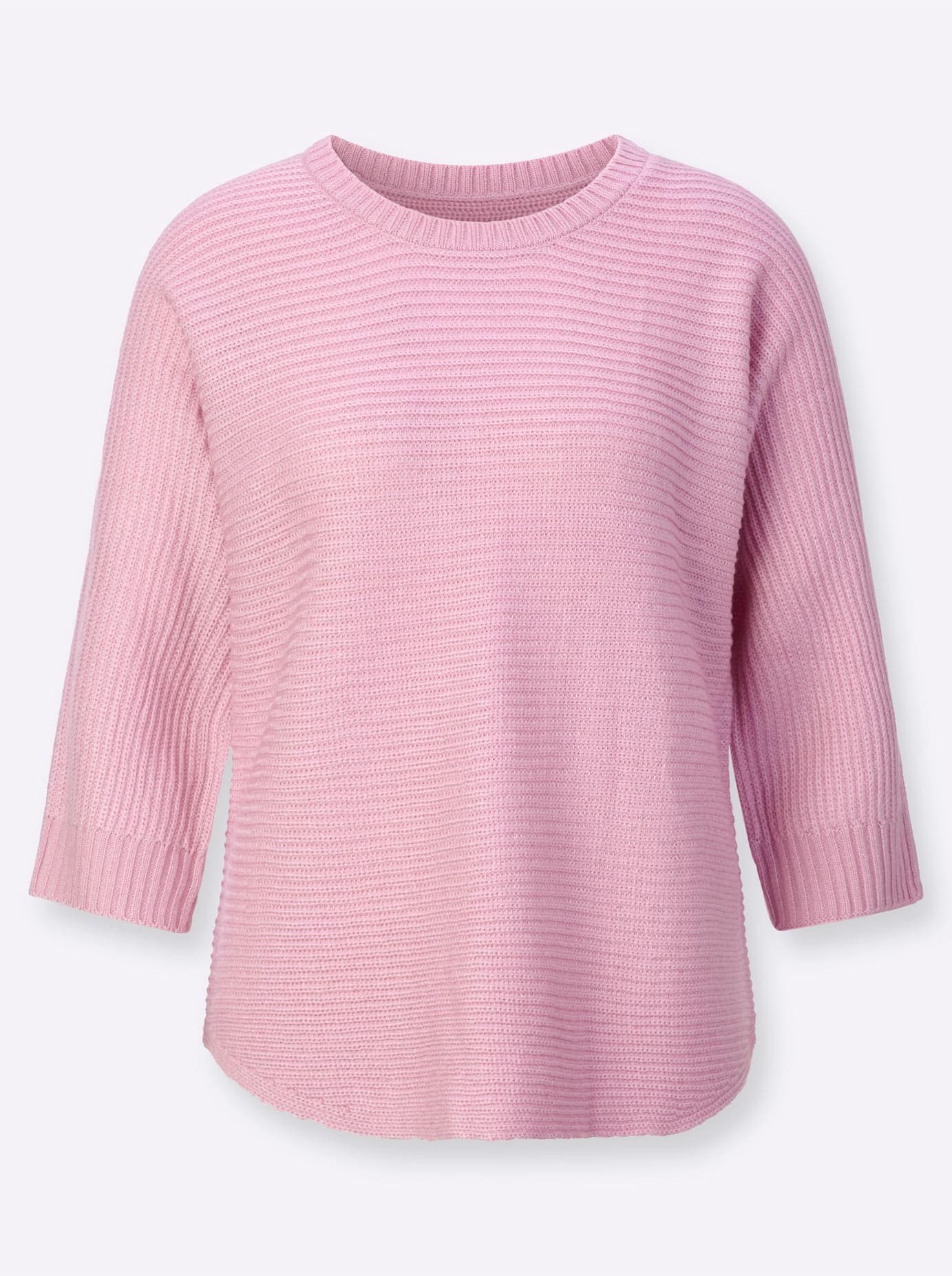 Classic Basics 3/4 Arm-Pullover »Rundhals-Pullover«