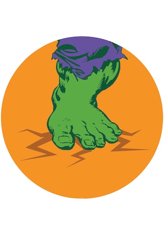 Fototapete »Avengers Hulk's Foot Pop Art«