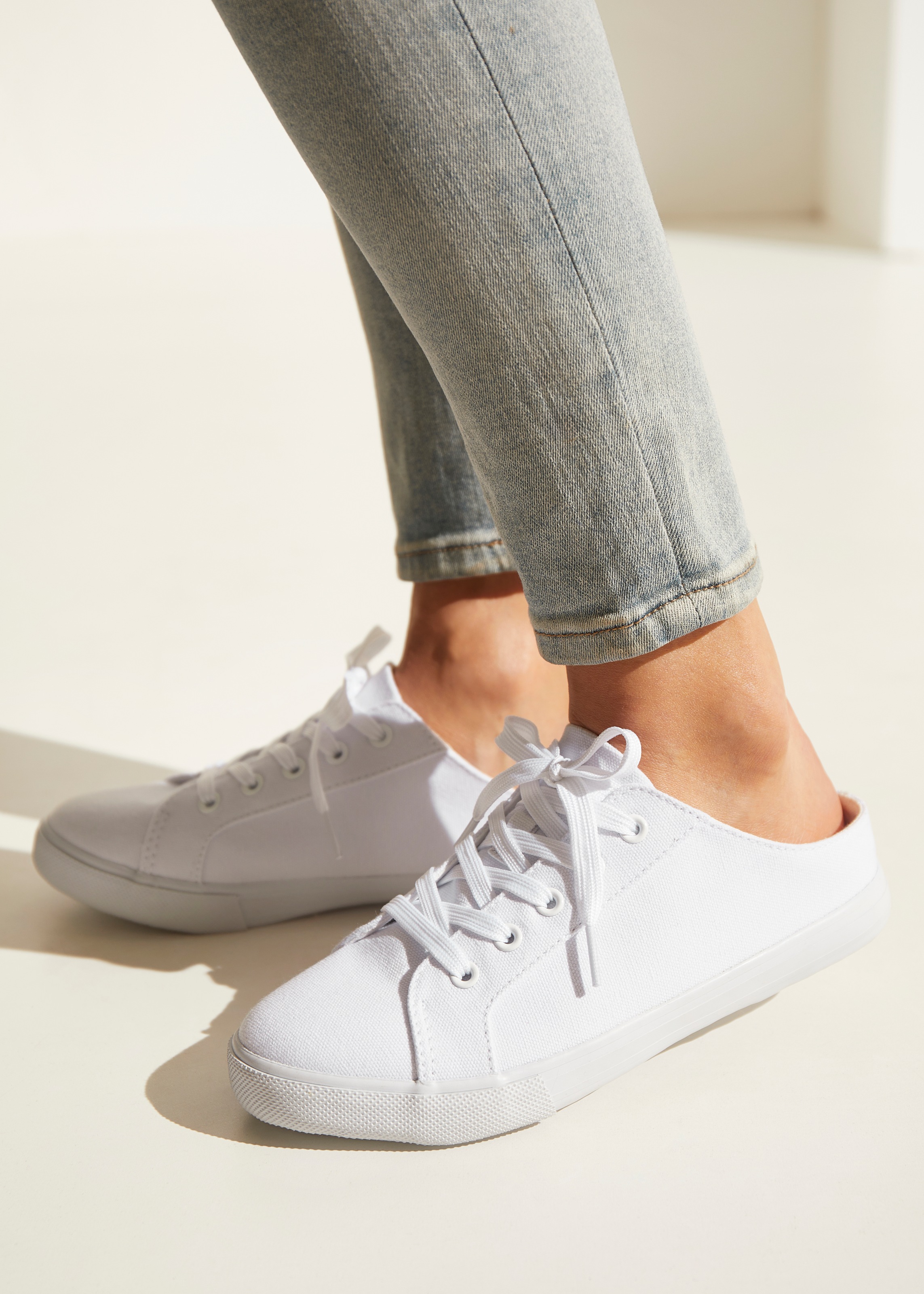 Vivance Sabot »Sneaker, Clog«, zum Reinschlüpfen mit Schnürung VEGAN