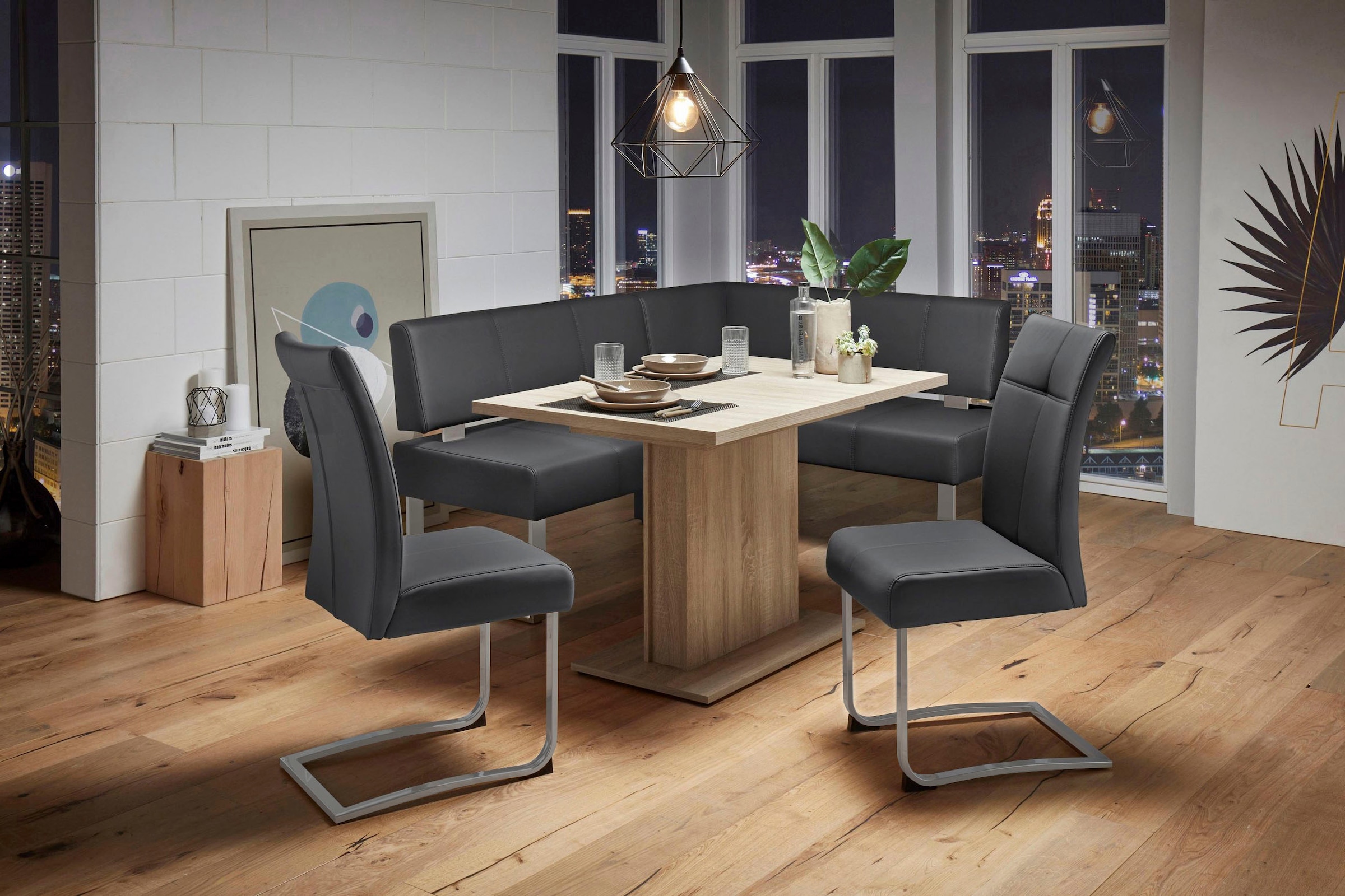 Home affaire Freischwinger »Rab« (Set) 2 Stk.Bezug in verschiedenen Qualitäten, maximale Belastbarkeit 120 kg