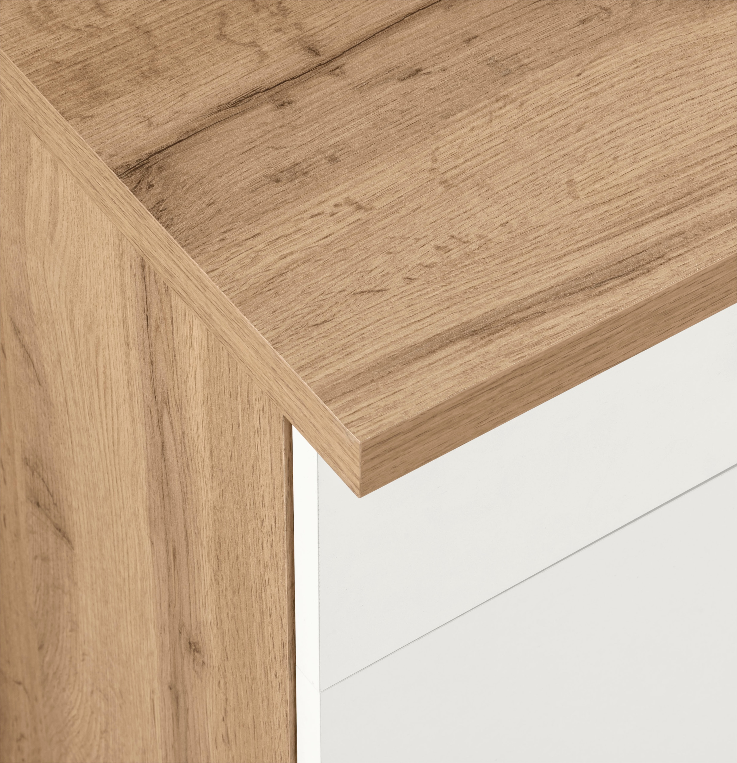 KOCHSTATION Unterschrank »KS-Colmar« 150 cm breit, 2 Schubkästen, 2 Türen, 6 Fächer, für viel Stauraum