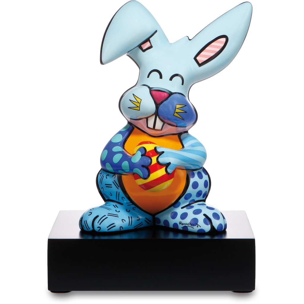 Goebel Sammelfigur »Figur Romero Britto - "Blue Rabbit"«