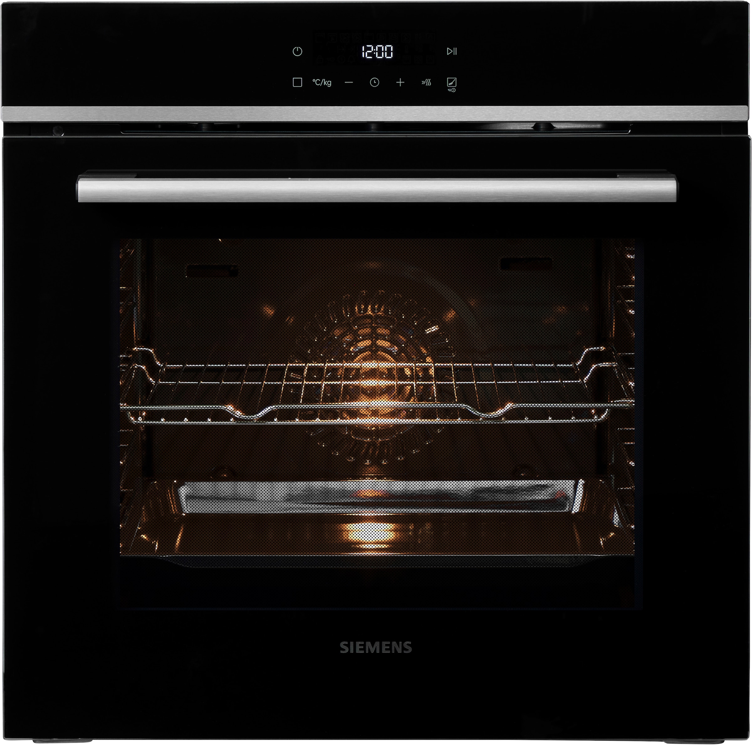 SIEMENS Pyrolyse Backofen iQ300 »HB572ABS3«, mit Teleskopauszug nachrüstbar, Pyrolyse-Selbstreinigung, AirFry-Funktion