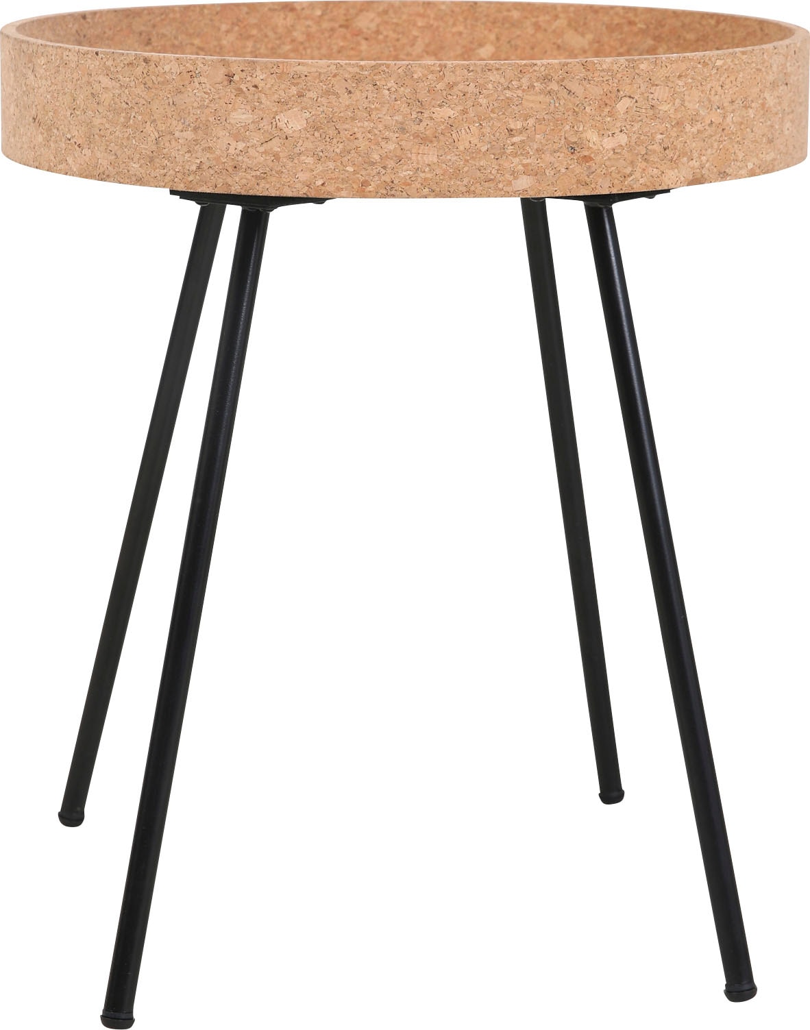 Home affaire Beistelltisch, (Set, 2 St.), Tischplatten aus Kork