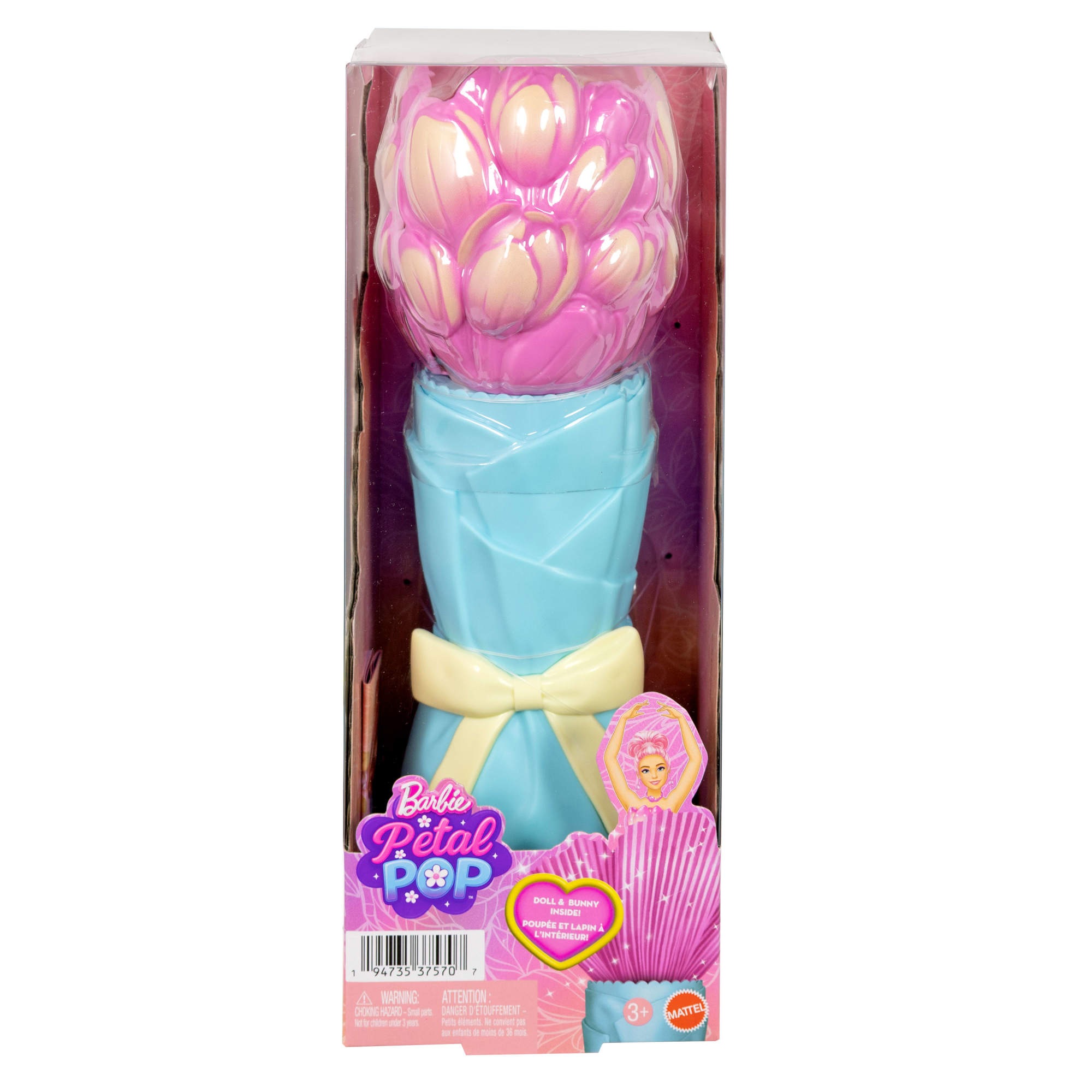 Barbie Anziehpuppe »Flower Surprise Puppe - pinke Tulpe« mit Duft