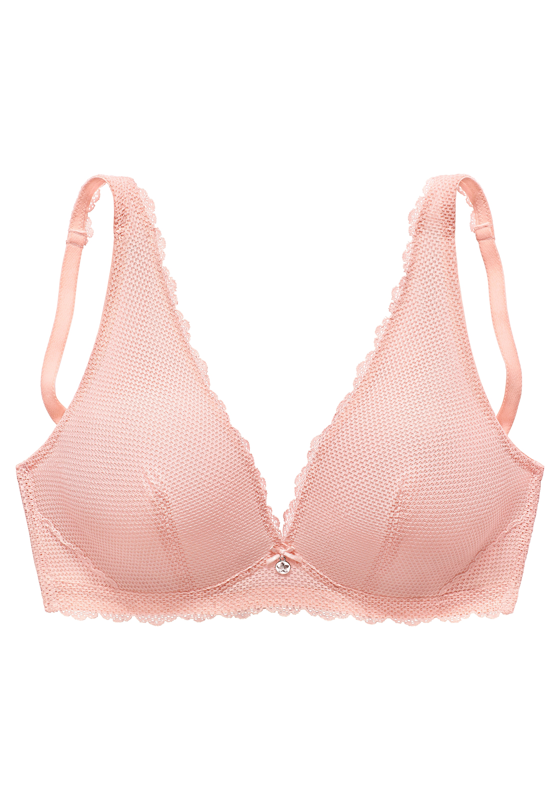 Vivance Bralette-BH ohne Bügel im High-Apex-Design, sexy Dessous