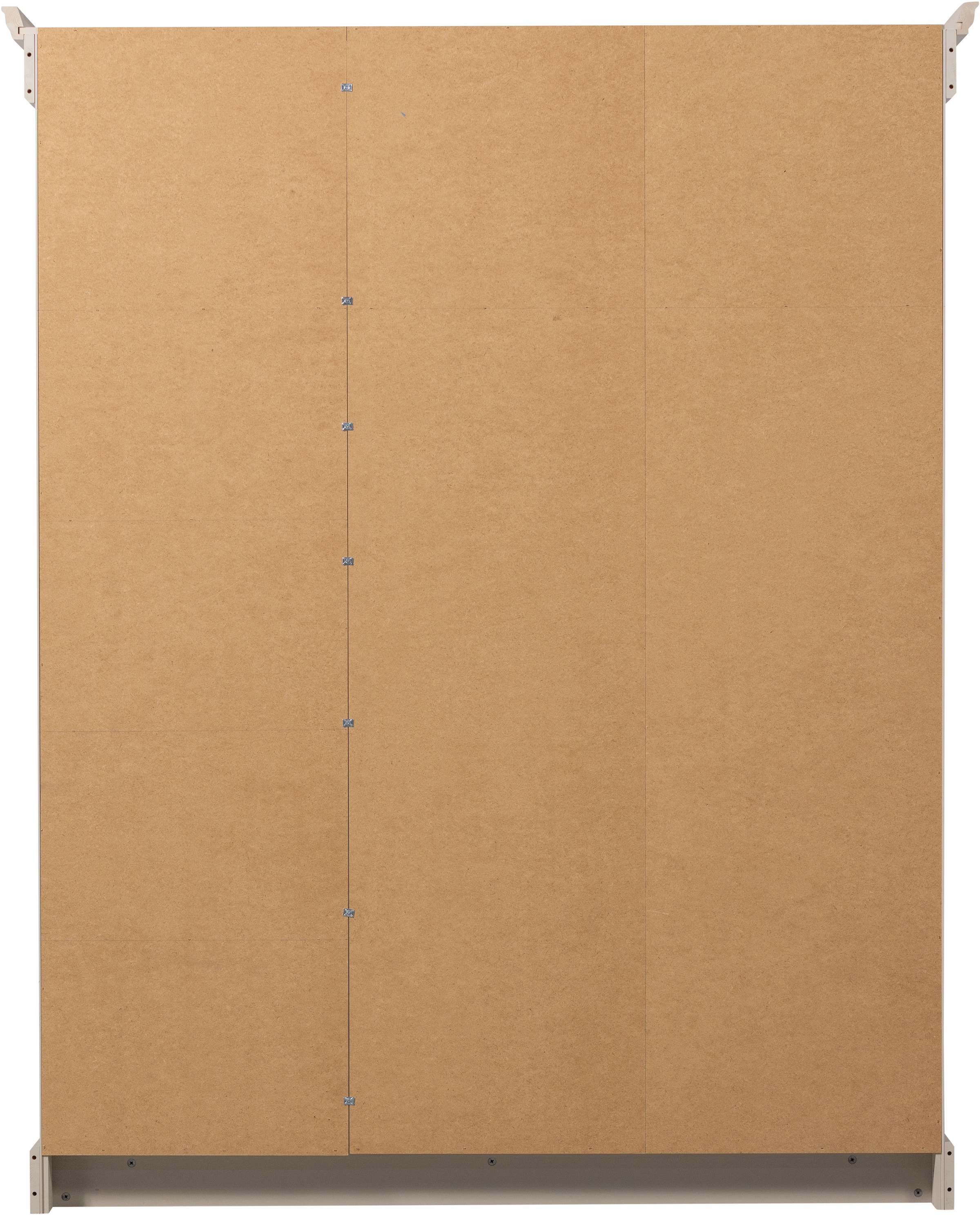 WOOOD Kleiderschrank »WOOOD OLIVIA KLEIDERSCHRANK KIEFER DUST [fsc]« Kleiderschrank Olivia, FSC-Kiefer, viel Stauraum, erweiterbar