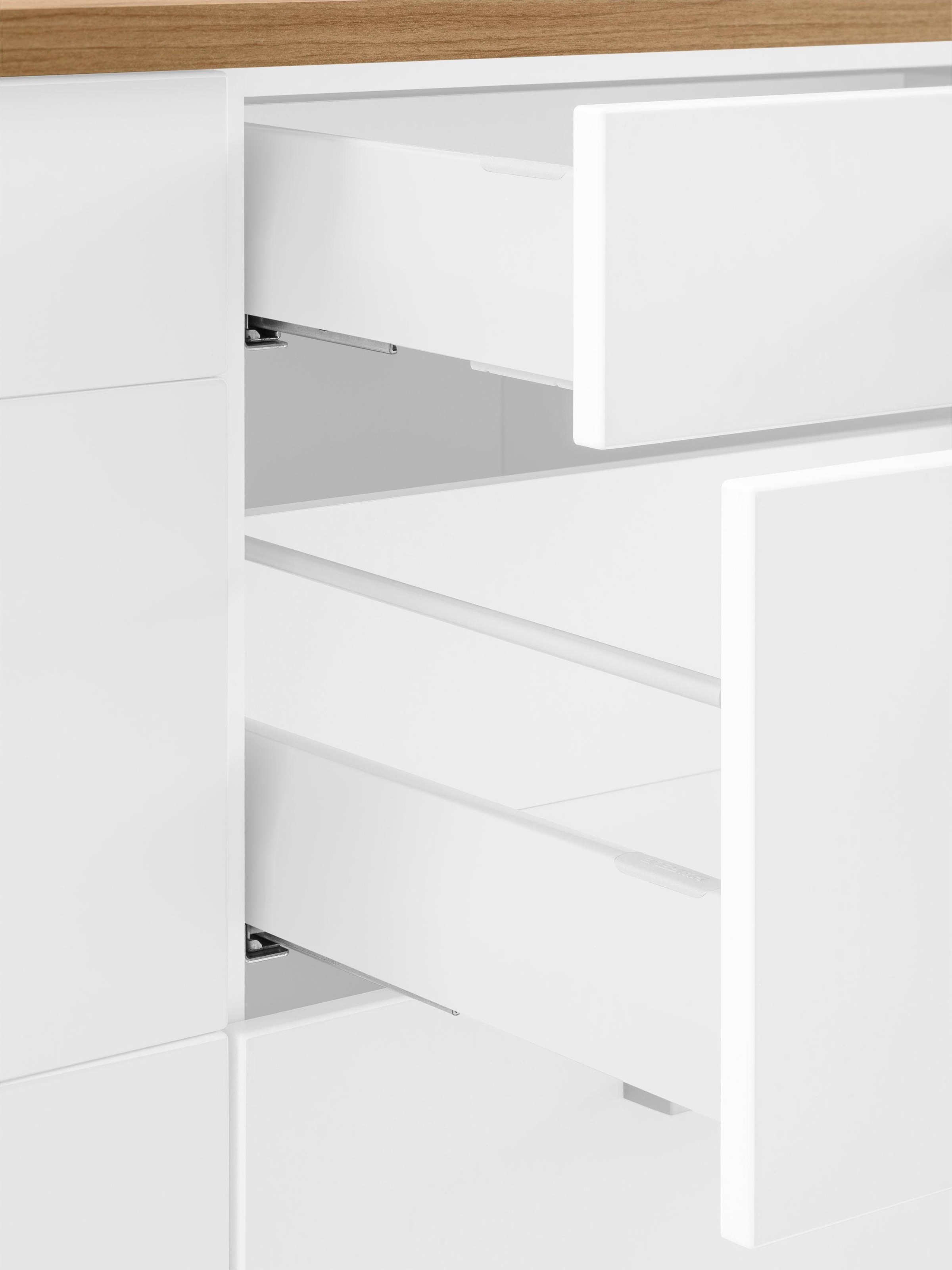 KOCHSTATION Unterschrank »KS-Kehl« Breite 180 cm