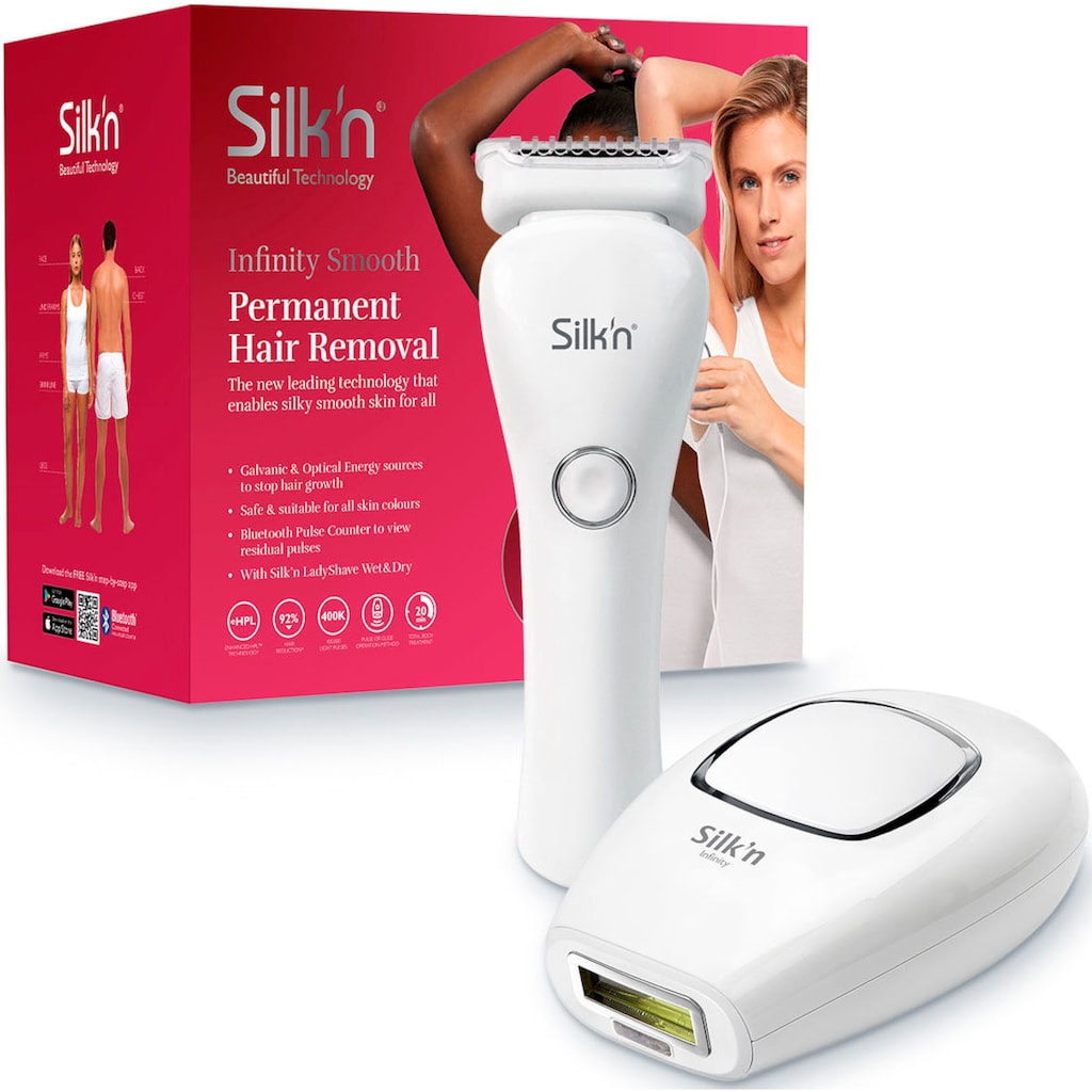 Silk'n IPL-Haarentferner »Infinity Smooth«, 400000 Lichtimpulse