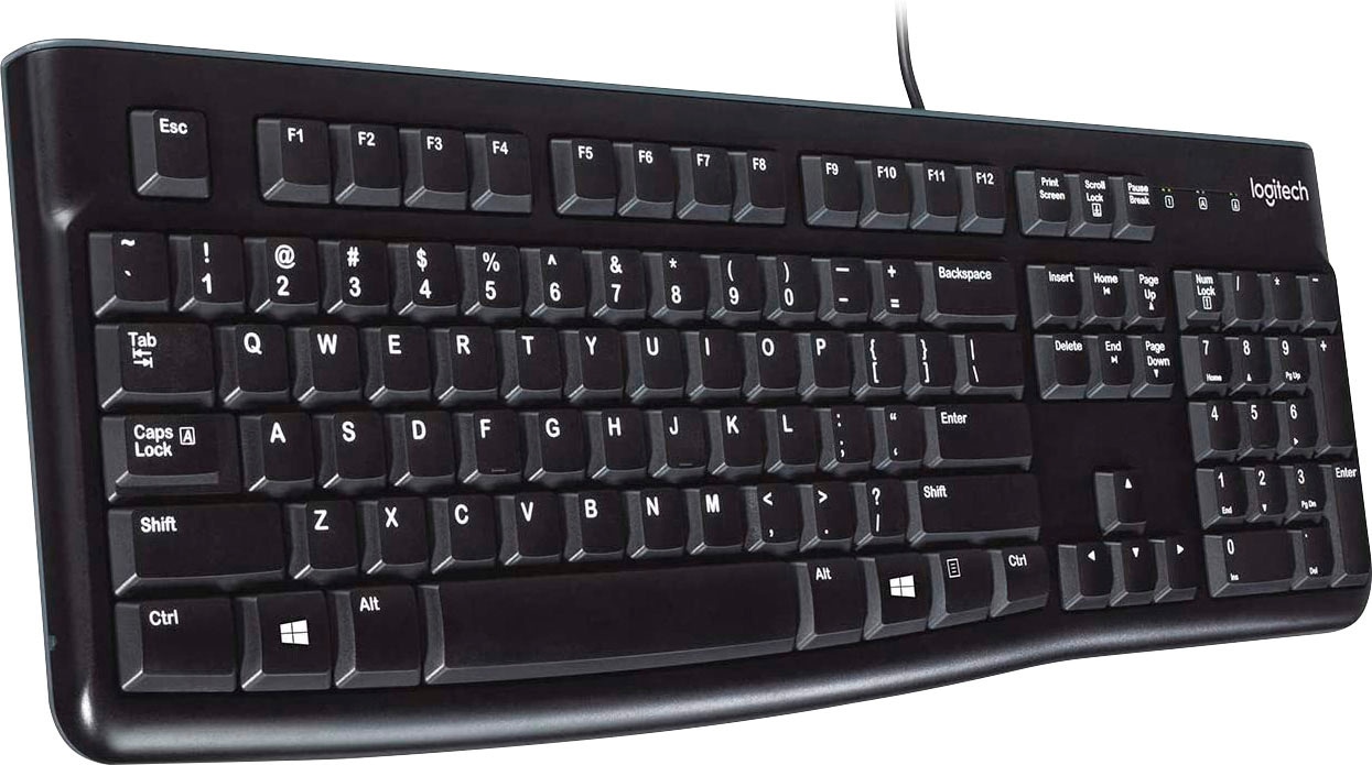 PC-Tastatur »Keyboard K120 - DE-Layout«, (Ziffernblock), Nummernblock
