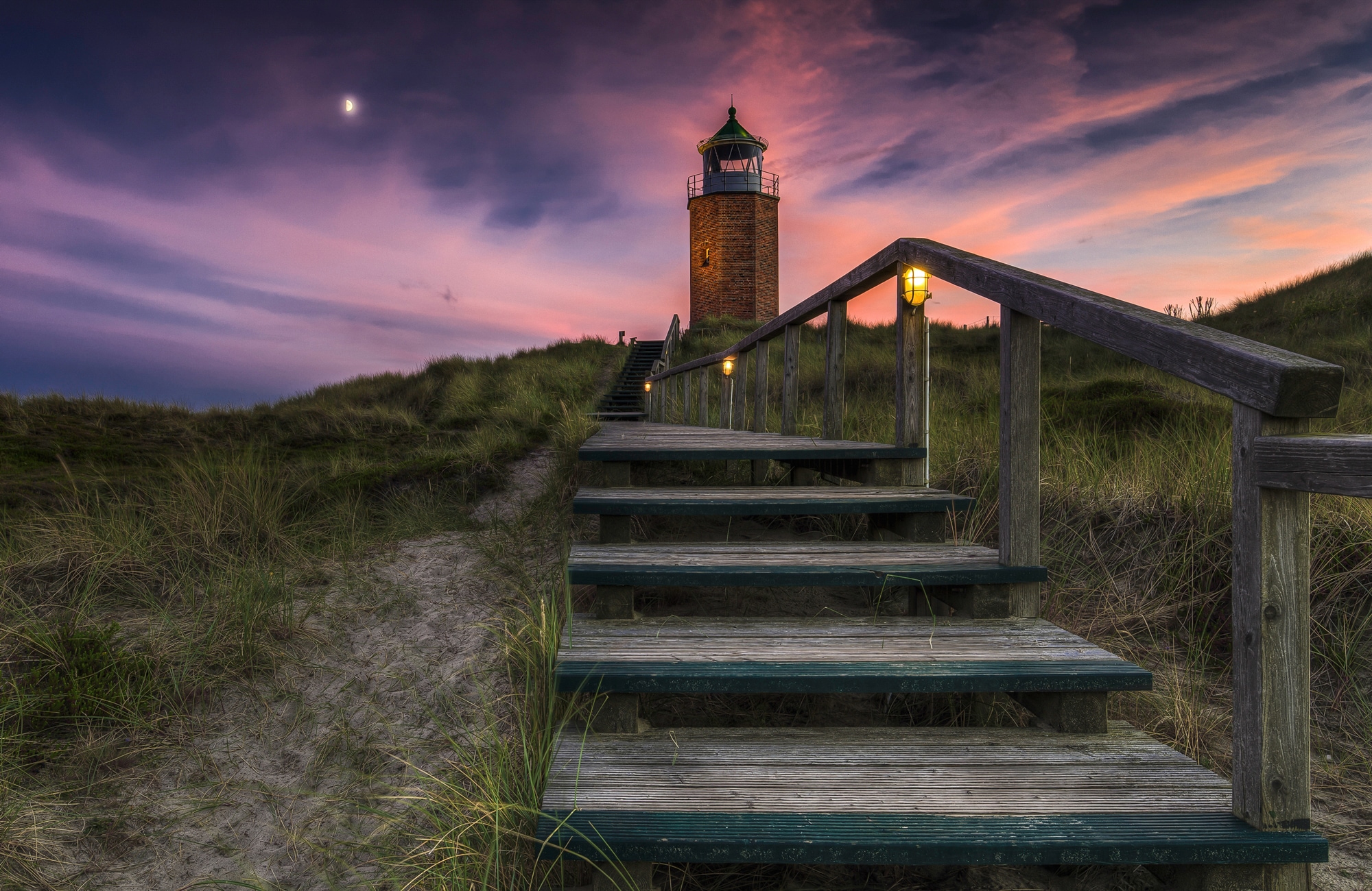 Fototapete »Photo-Art THOMAS SIEGEL, WEG ZUM LEUCHTTURM«