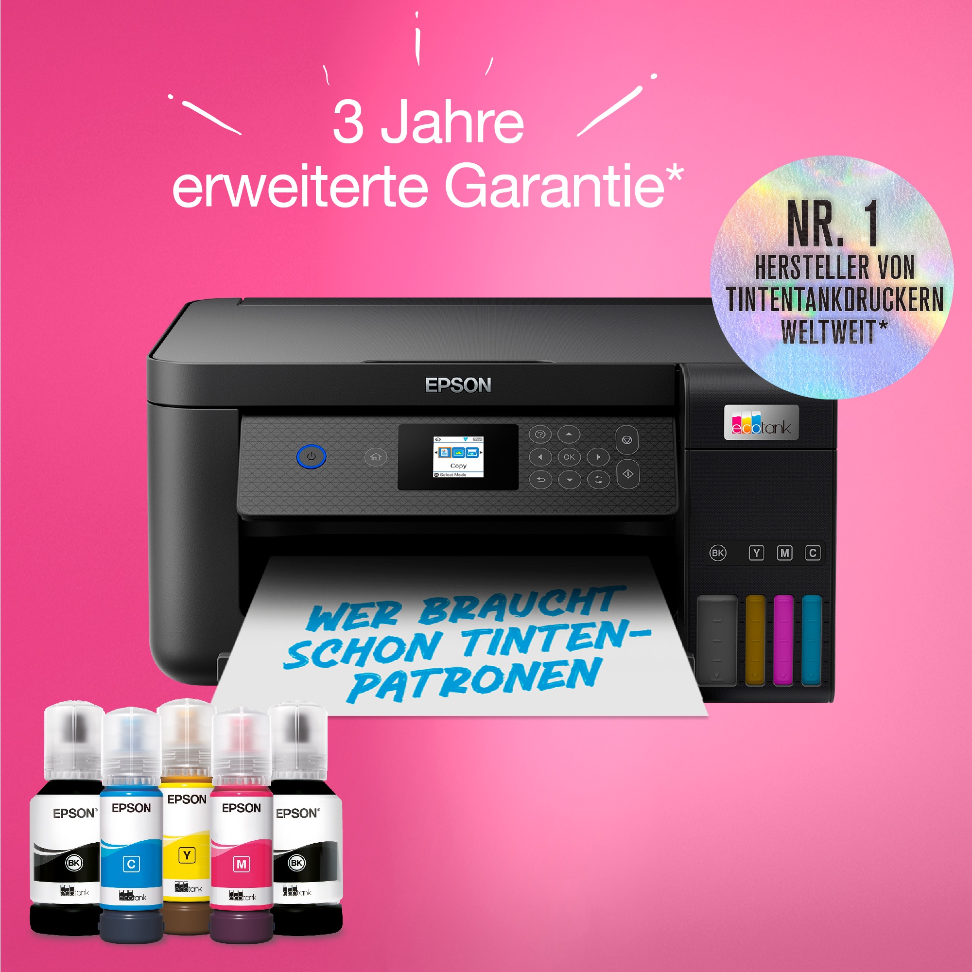 Epson Tintenstrahldrucker »EcoTank ET-2850«