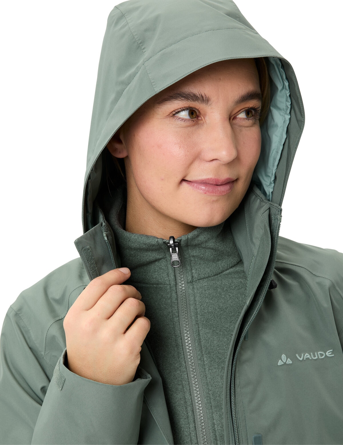 VAUDE 3-in-1-Funktionsjacke »WOMEN'S ROSEMOOR 3IN1 JACKET II« 2 Stk. tlg. Wasserdicht,Winterjacke Damen