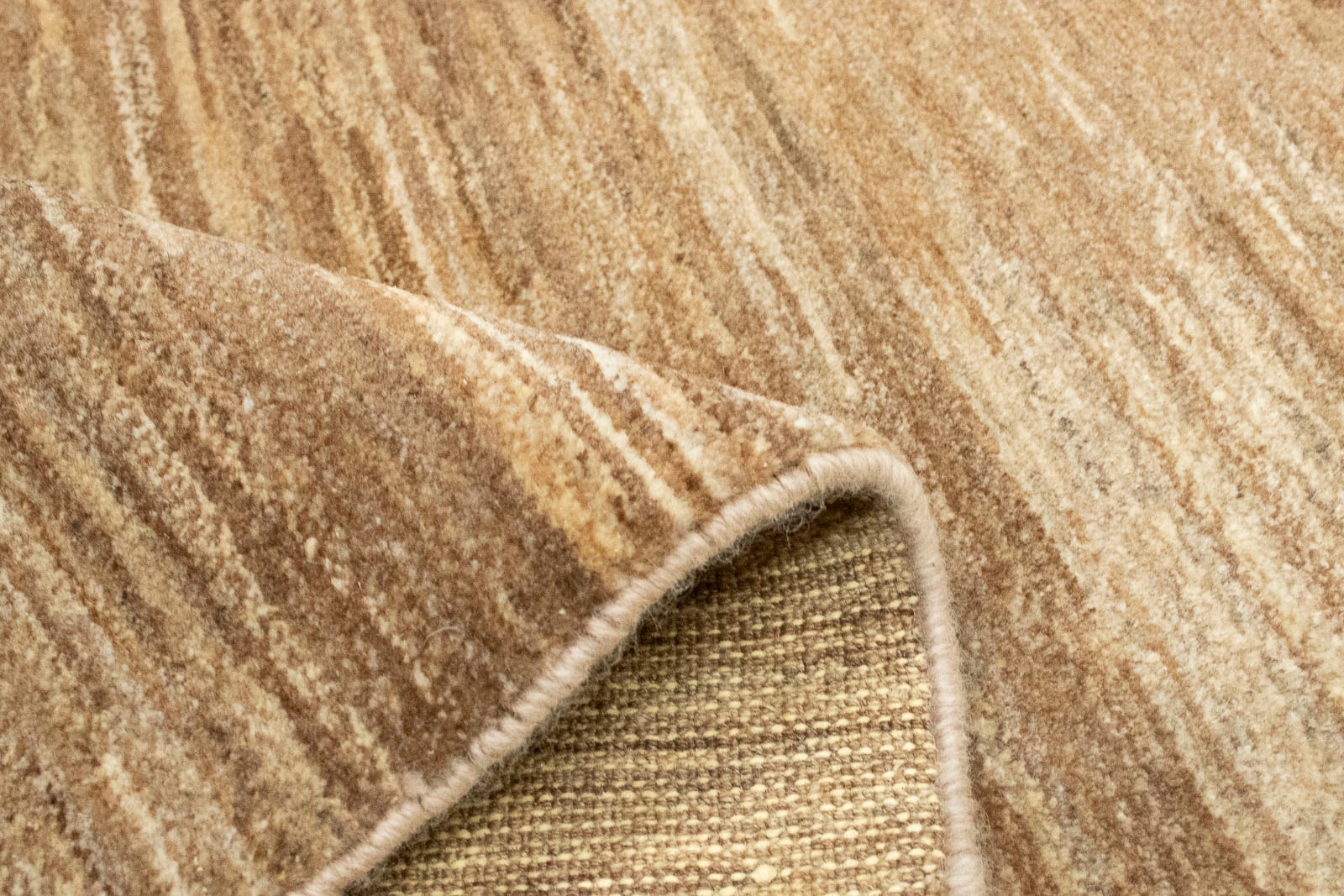 Teppich »Gabbeh morgenland naturweiß«, rechteckig, Wollteppich handgeknüpft handgeknüpft