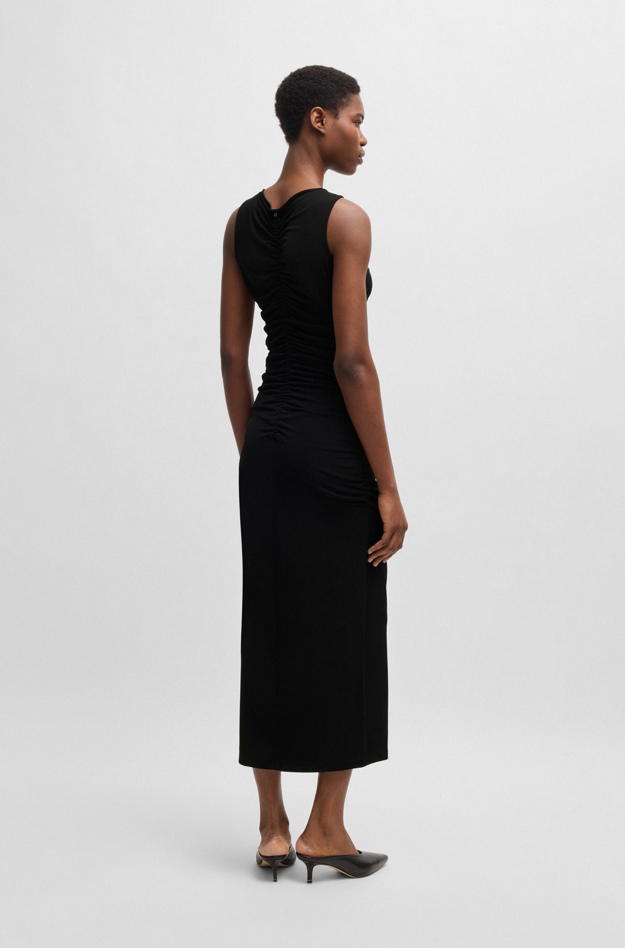 BOSS ORANGE Jerseykleid »Emberla Premium Damenmode«, mit Cut-outs