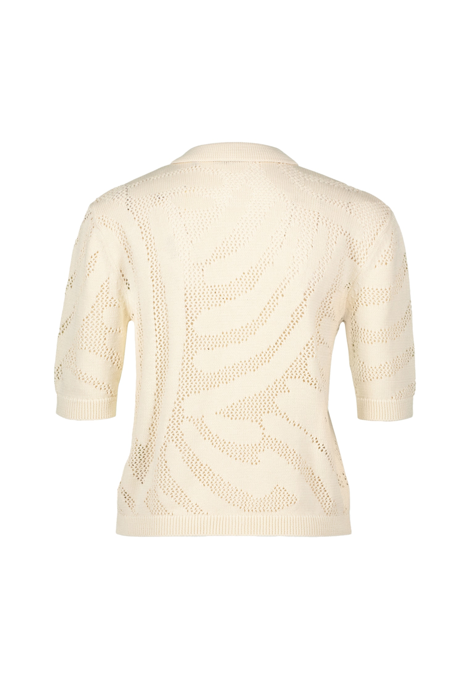 Zero Strickjacke »Strickjacke gehäckelt Knopfleiste«